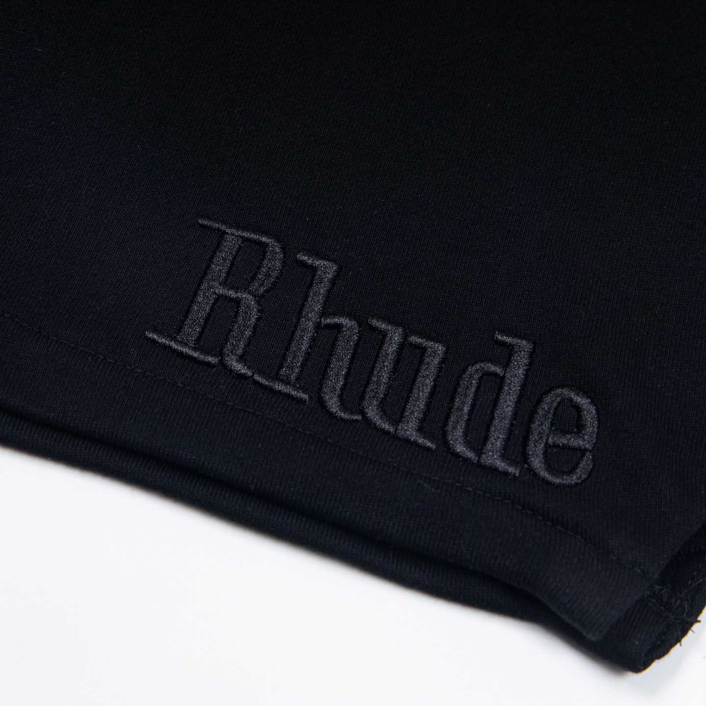 Rhude Embroidered Twill Logo Short - DopestKickz
