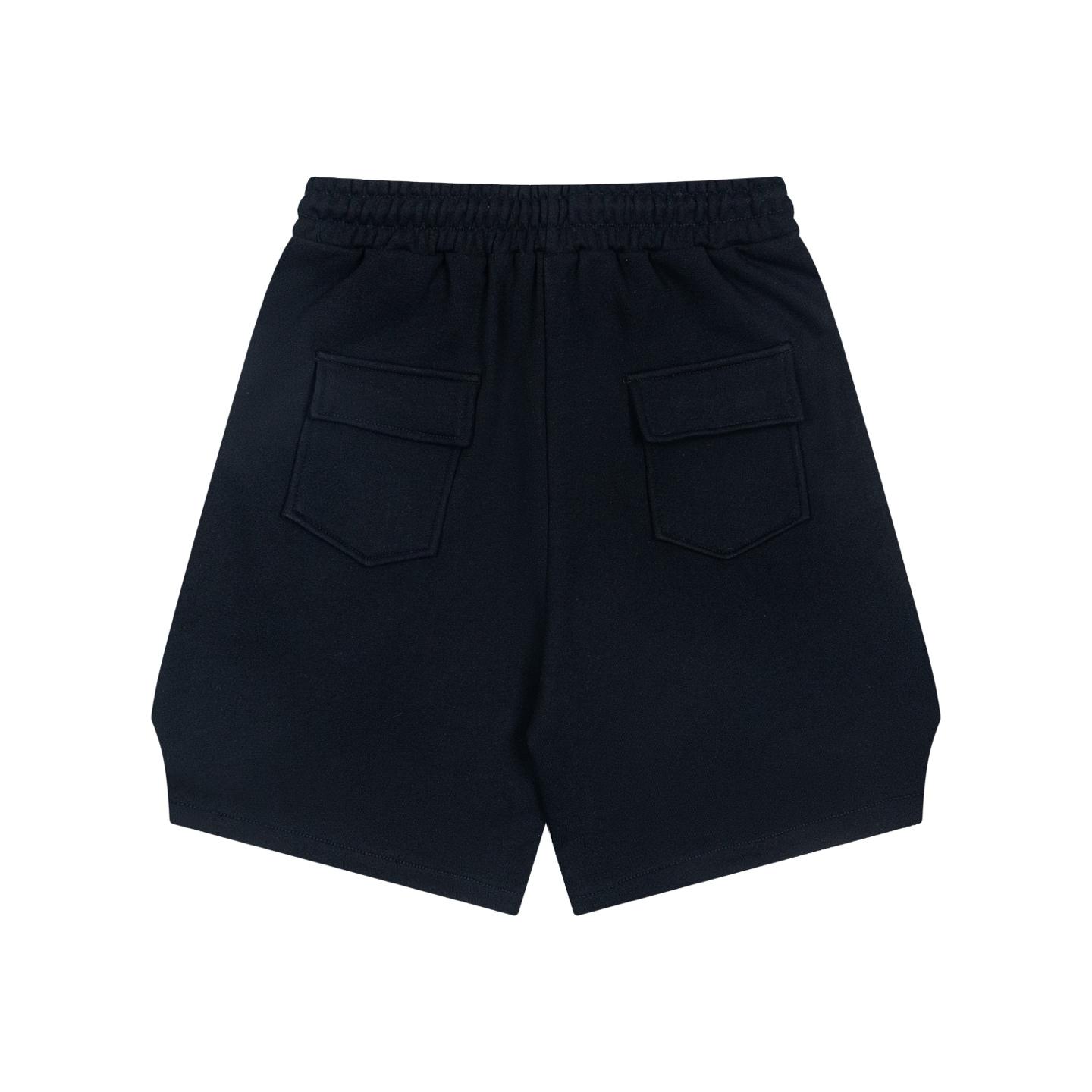 Rhude Embroidered Twill Logo Short - DopestKickz
