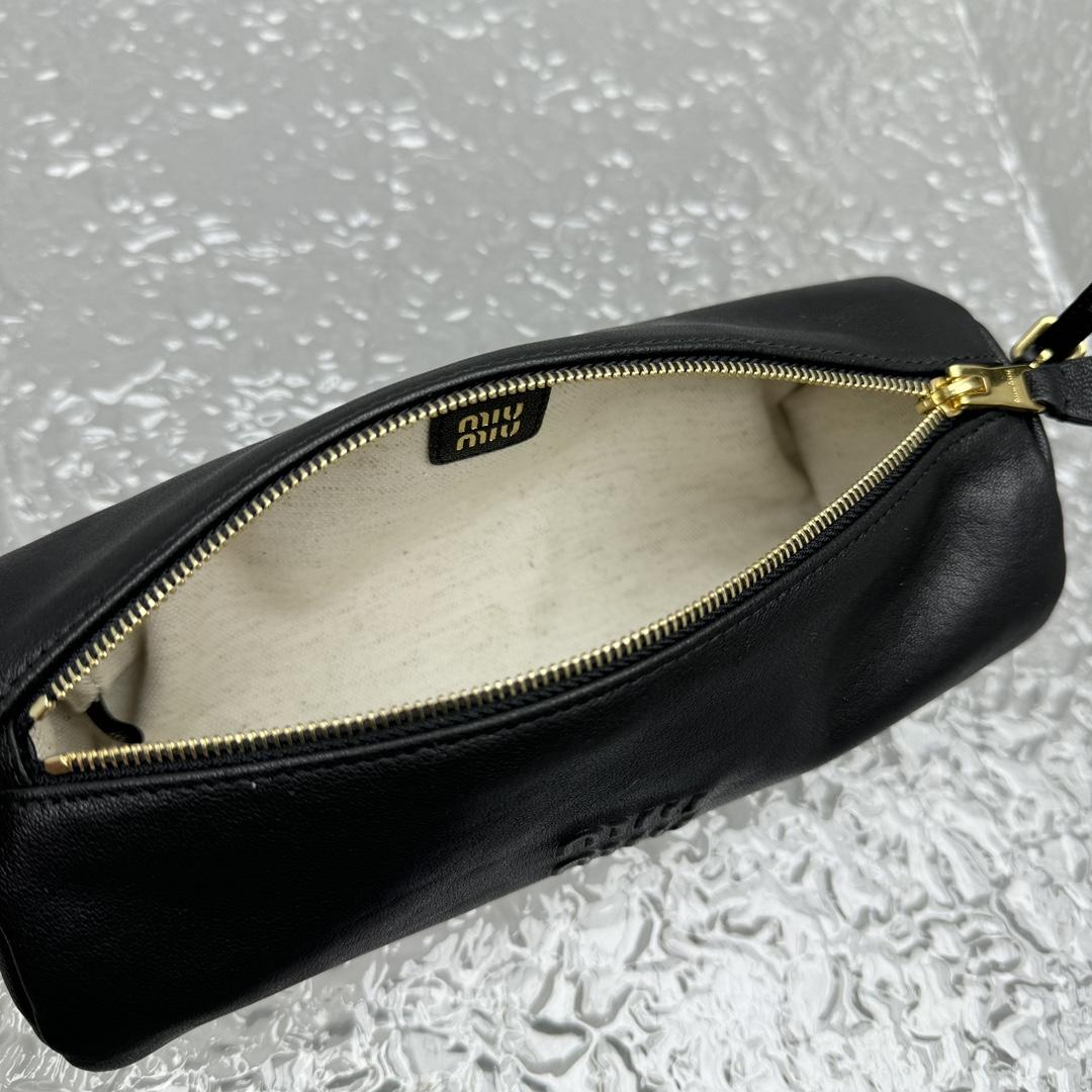 Miu Miu Nappa Leather Pouch - DopestKickz