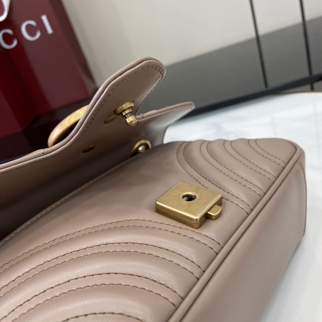 Gucci GG Marmont Mini Shoulder Bag - DopestKickz
