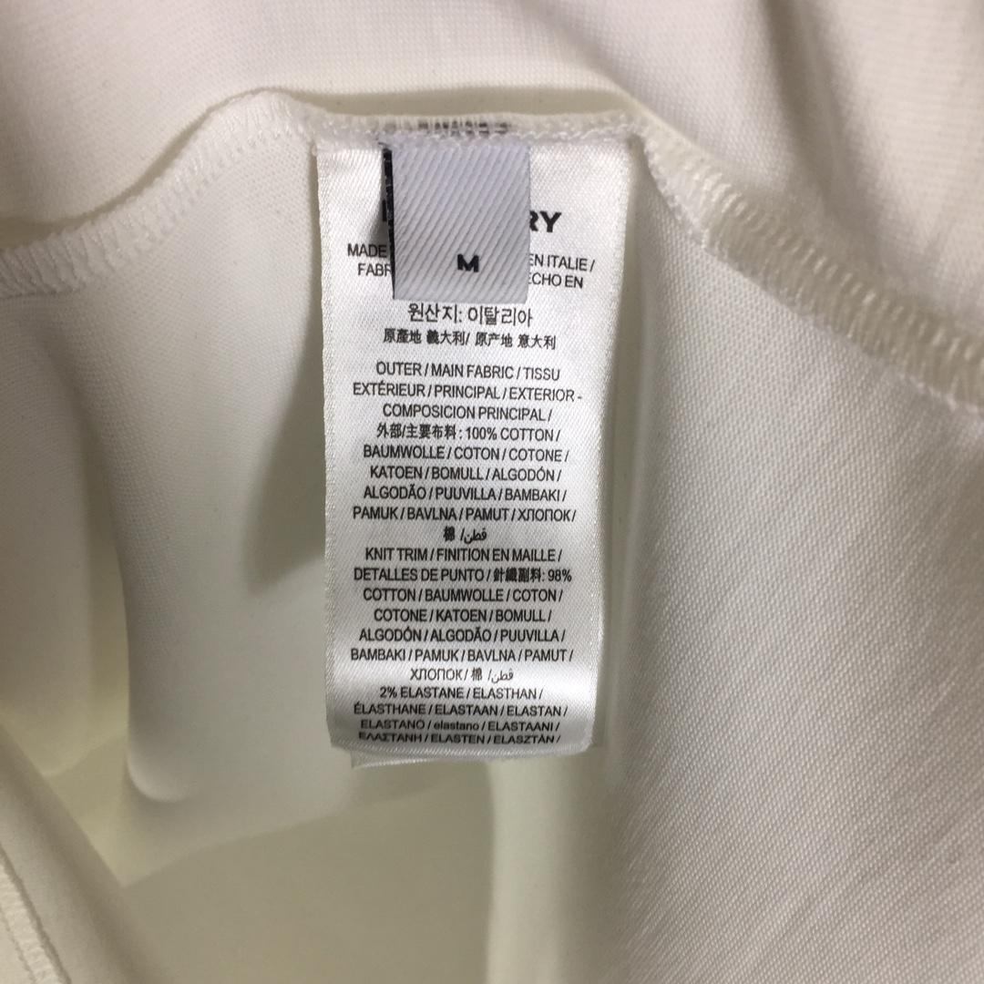 Burberry Embroidered TB Lettering Cotton T-shirt - DopestKickz