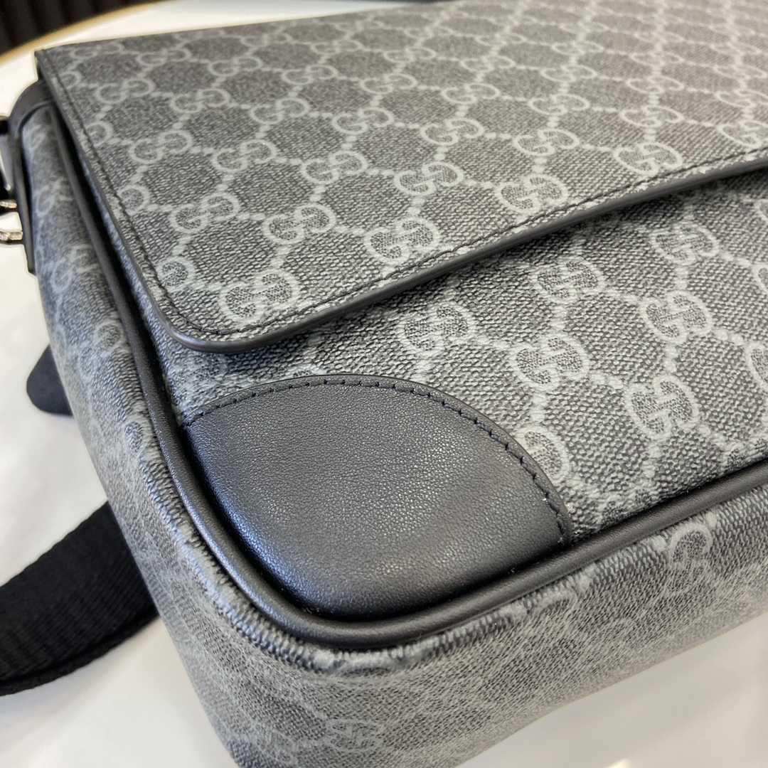 Gucci GG Emblem Medium Crossbody Bag - DopestKickz