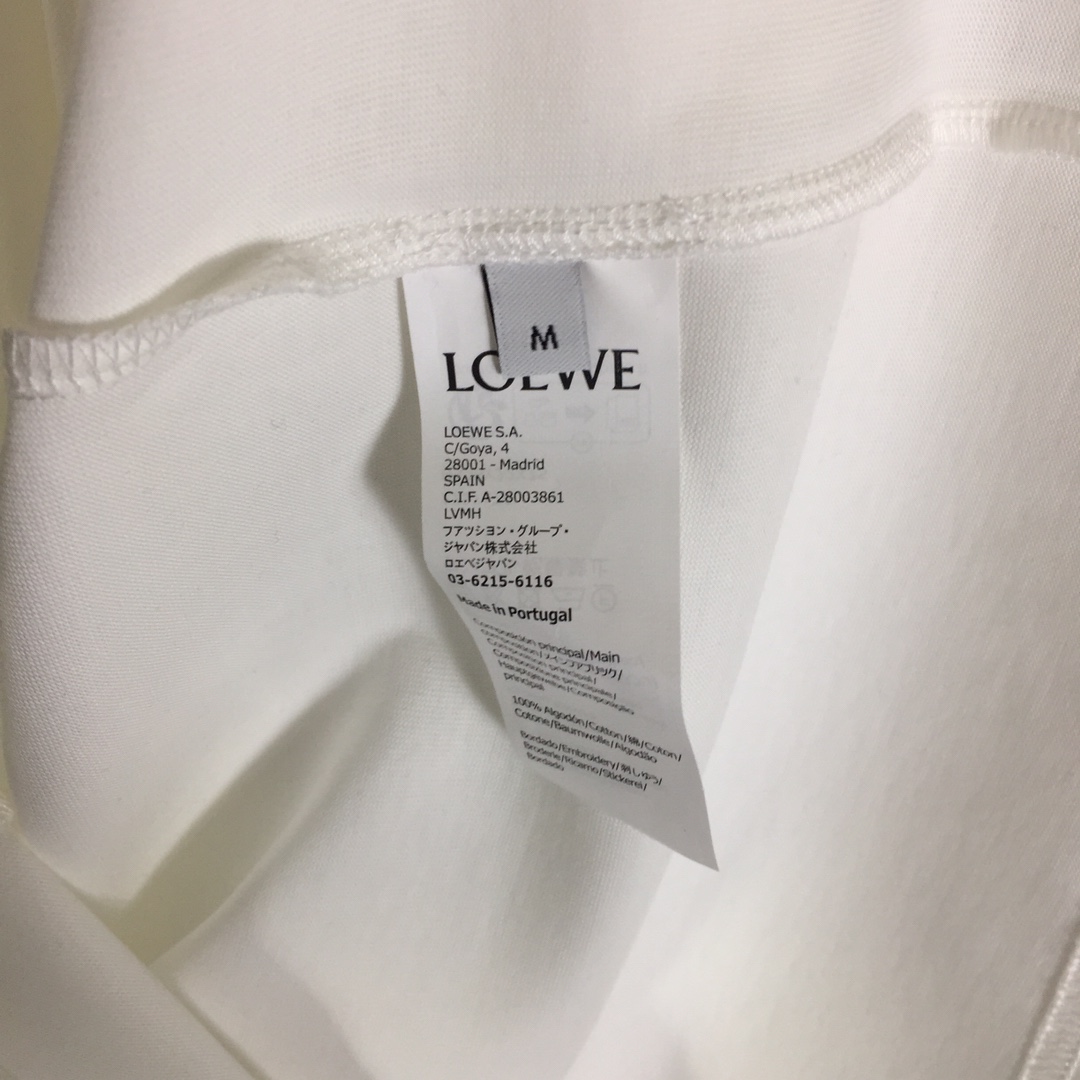 Loewe Relaxed Fit T-shirt In Cotton - DopestKickz