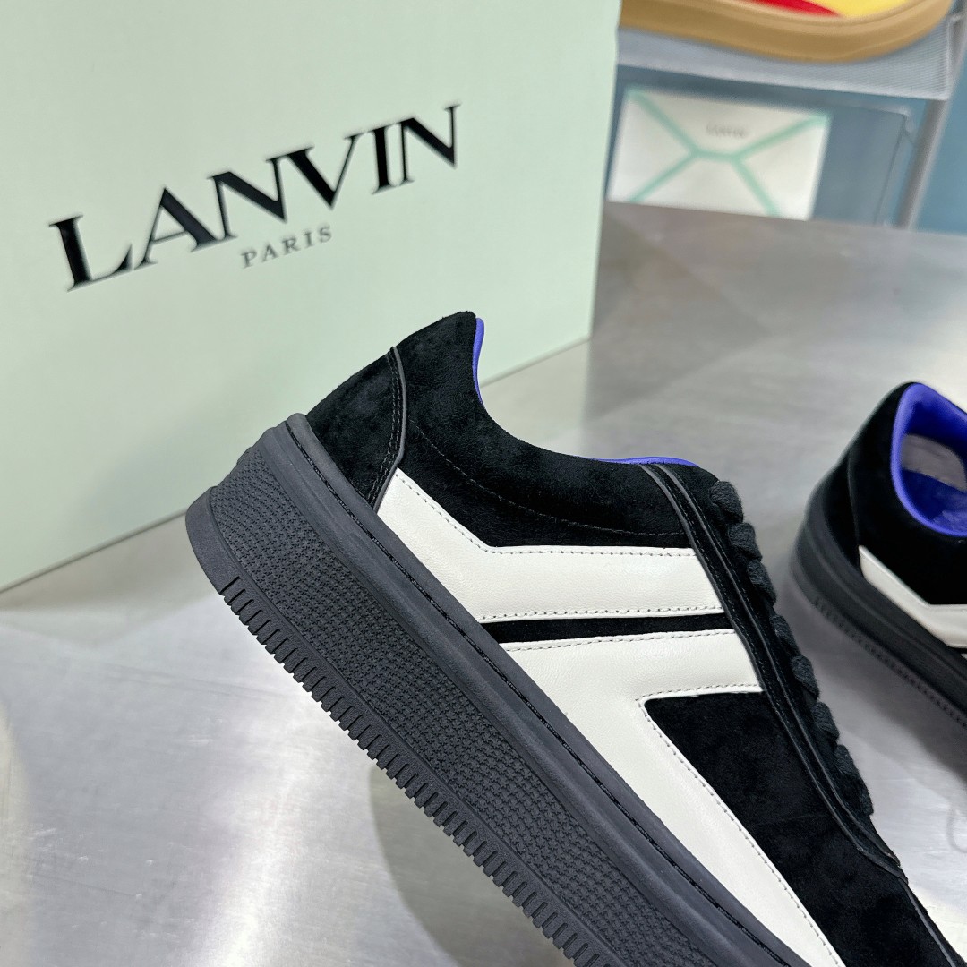 Lanvin x Future Cash Suede Sneakers - DopestKickz