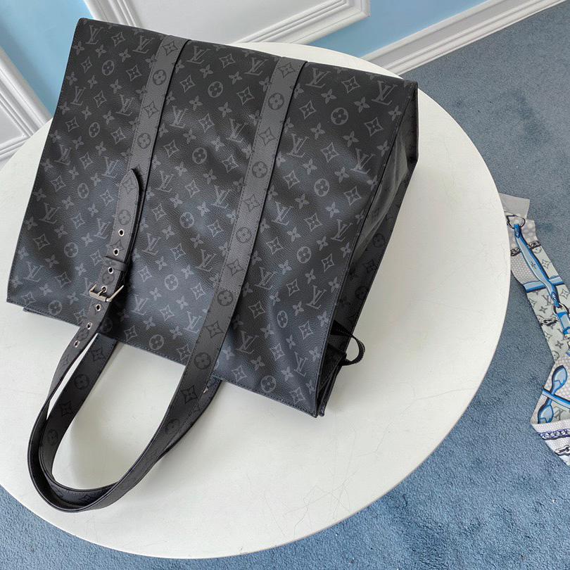 Louis Vuitton 2020 Monogram Eclipse Reverse New Cabas Zippe GM  M45379 - DopestKickz