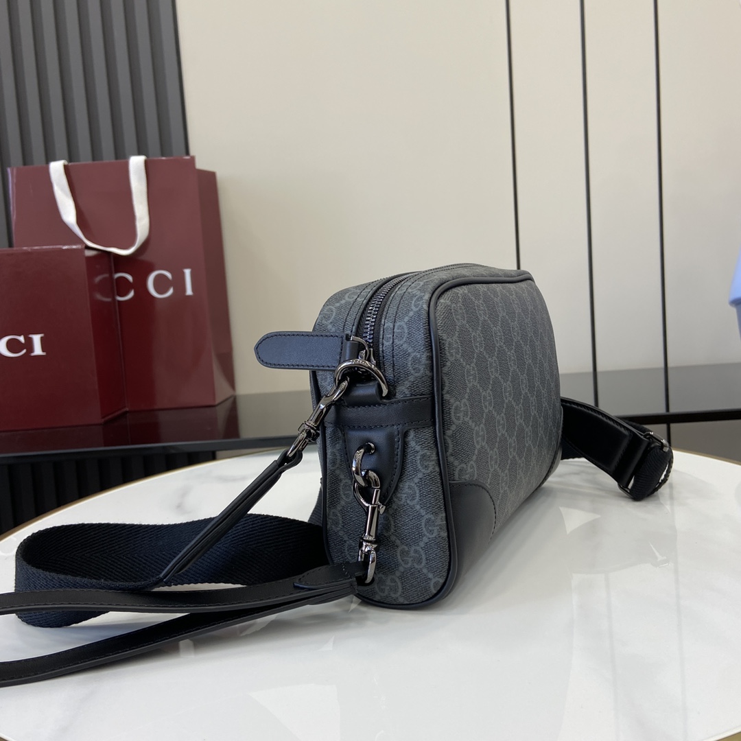 Gucci GG Emblem Small Crossbody Bag - DopestKickz