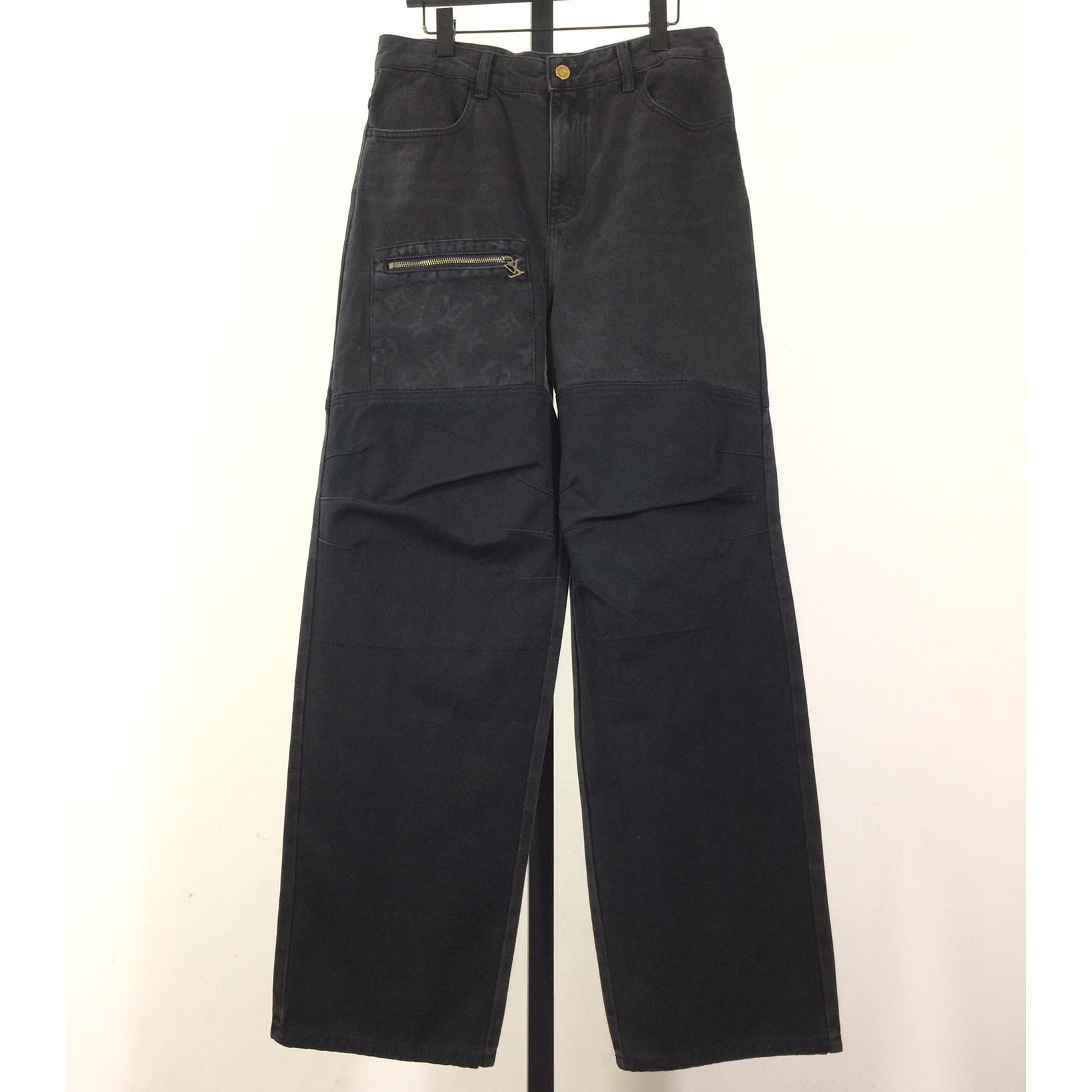 Louis Vuitton Denim Workwear Pants   1AFACT - DopestKickz