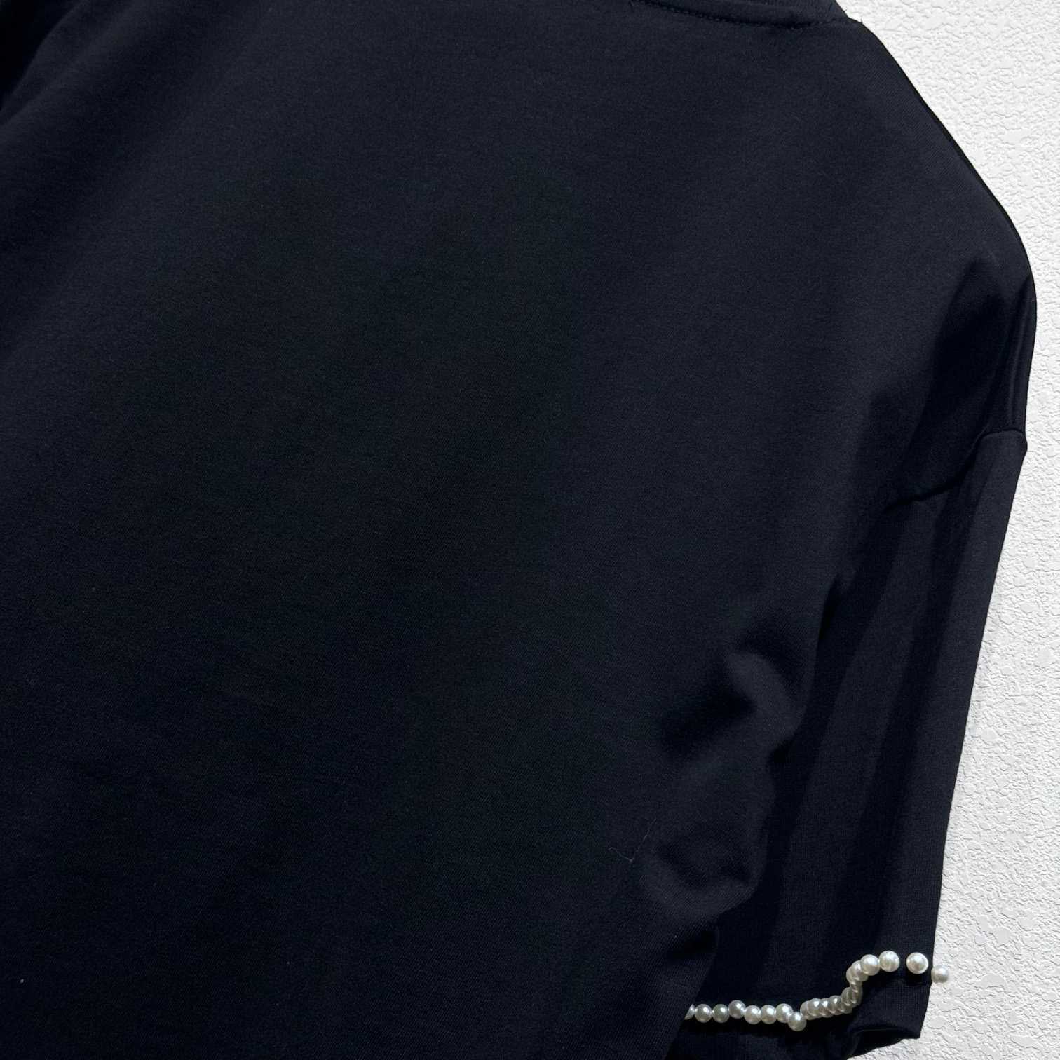 Louis Vuitton Pearl-Embellished Cotton T-Shirt   1AFXOY - DopestKickz