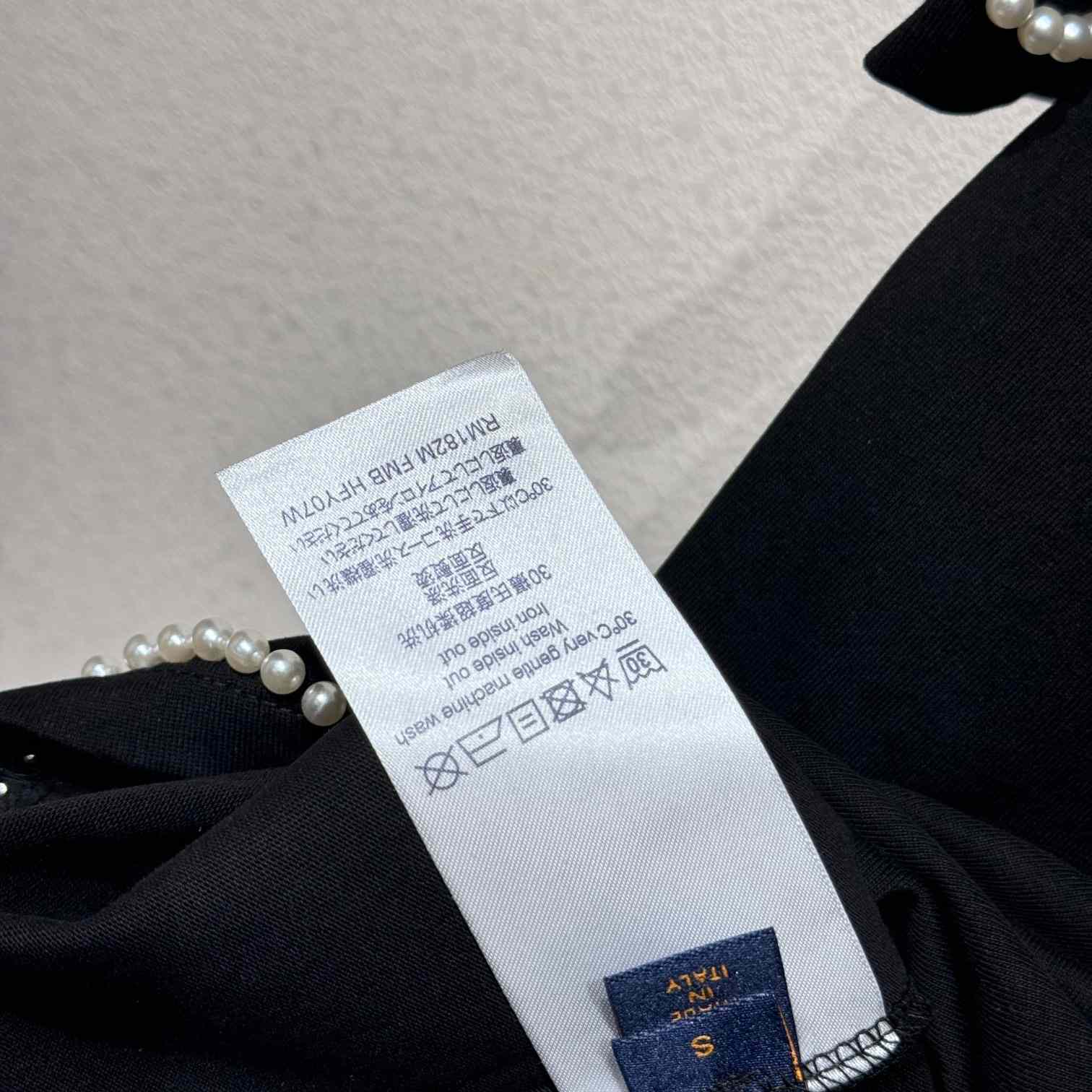 Louis Vuitton Pearl-Embellished Cotton T-Shirt   1AFXOY - DopestKickz