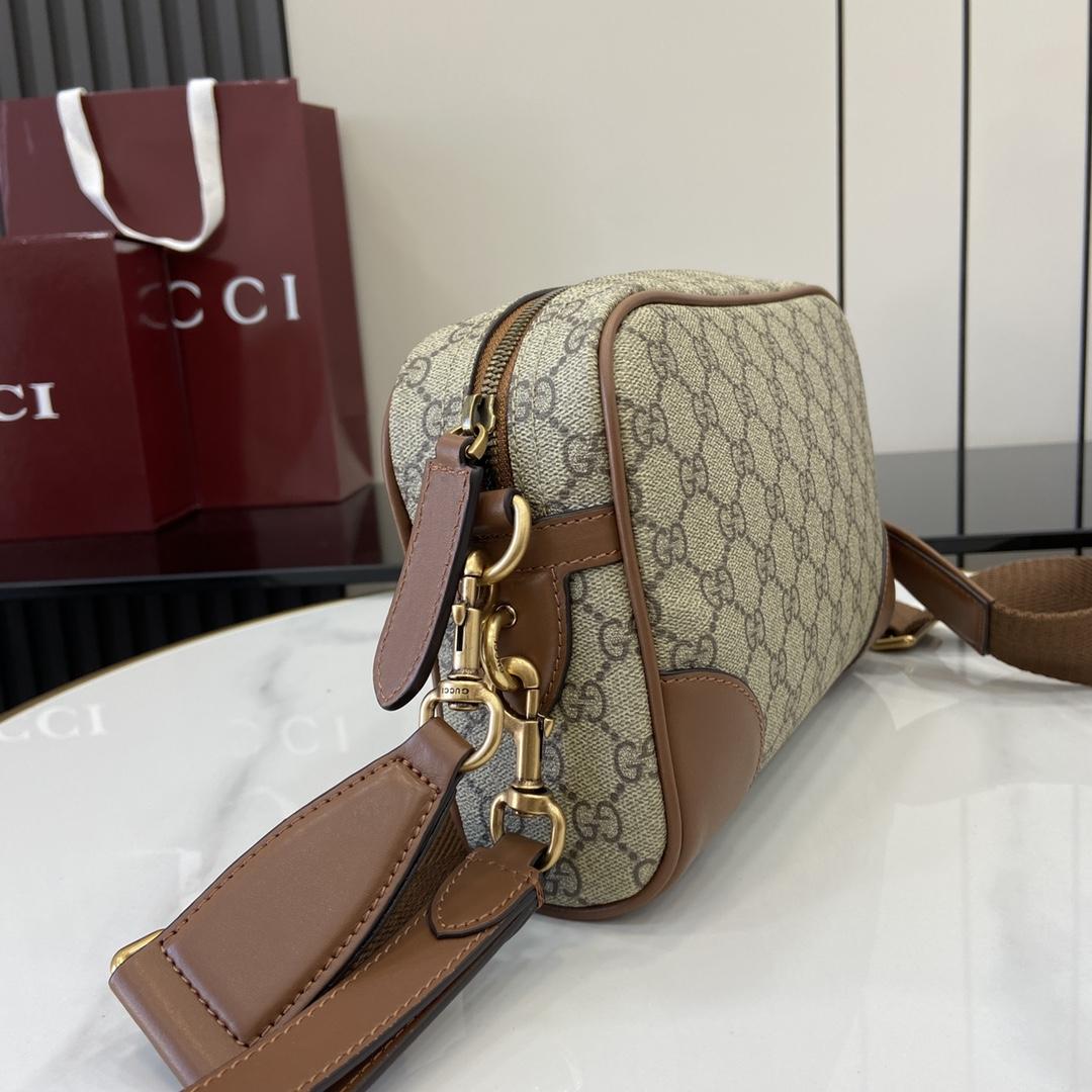 Gucci GG Emblem Small Crossbody Bag - DopestKickz