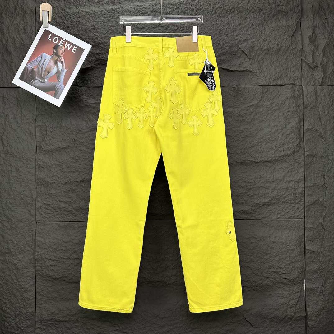 Chrome Hearts Straight Leg Jeans - DopestKickz