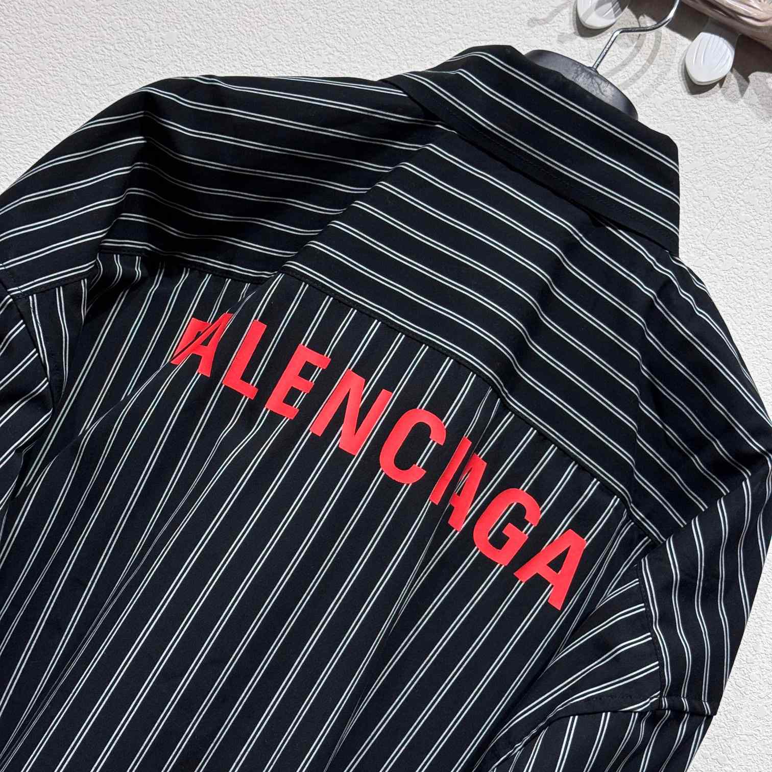 Balenciaga Pinstriped Shirt - DopestKickz