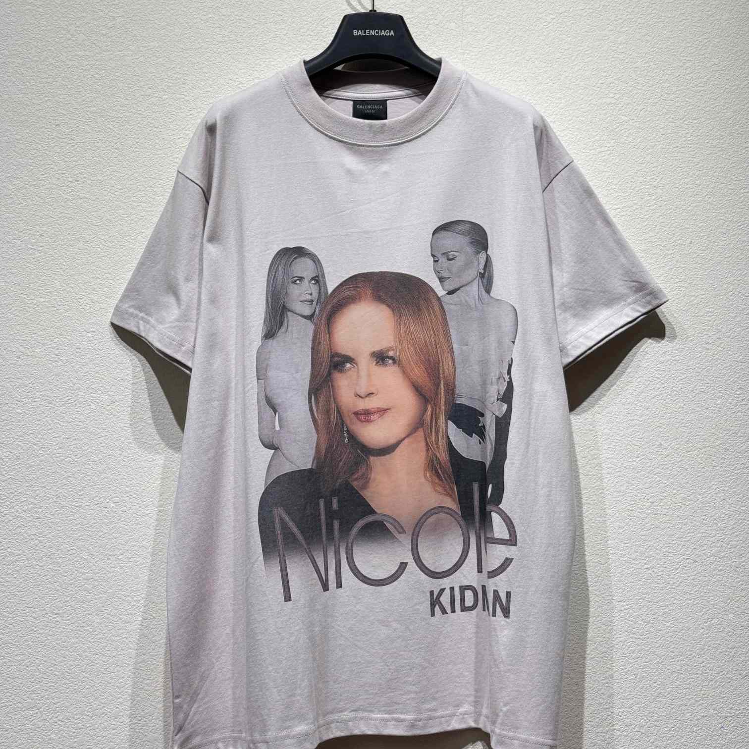 Balenciaga Nicole Kidman Oversized T-Shirt - DopestKickz
