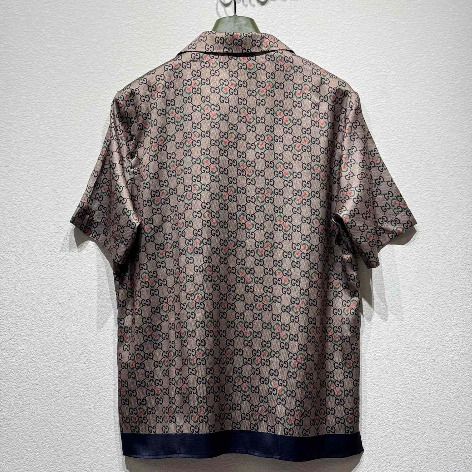 Gucci Monogram Vacation Shirt  - DopestKickz