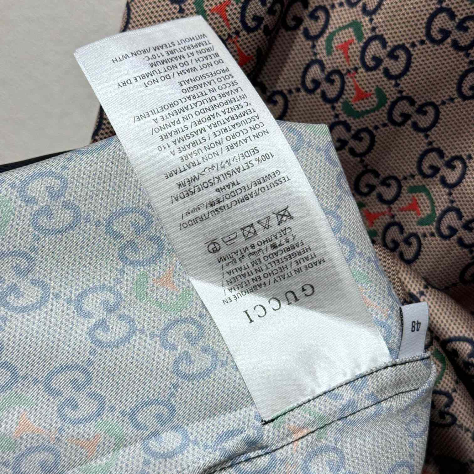 Gucci Monogram Vacation Shirt  - DopestKickz