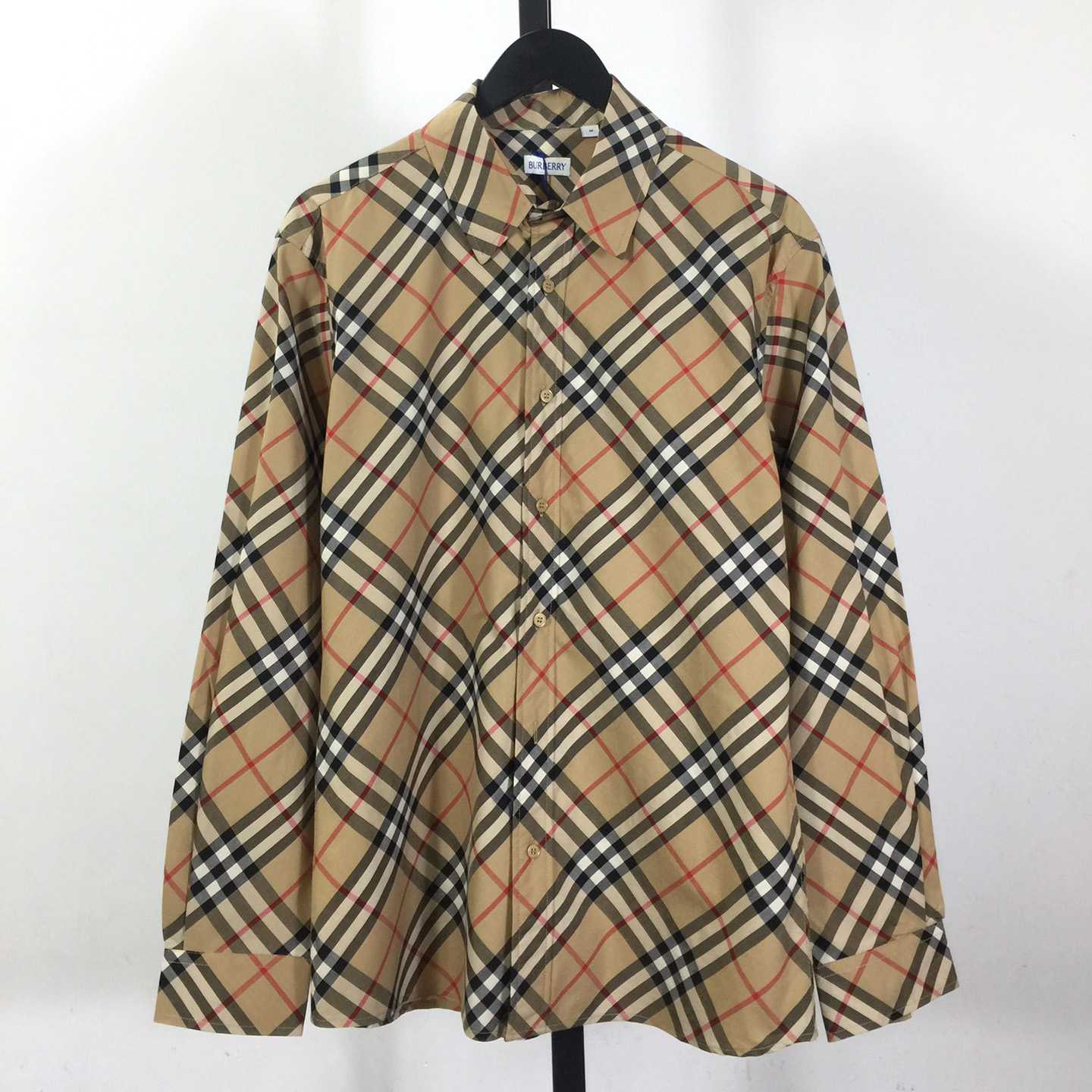 Burberry Check Cotton Shirt - DopestKickz
