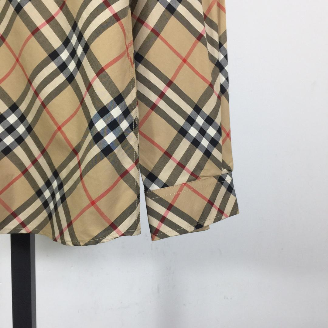 Burberry Check Cotton Shirt - DopestKickz