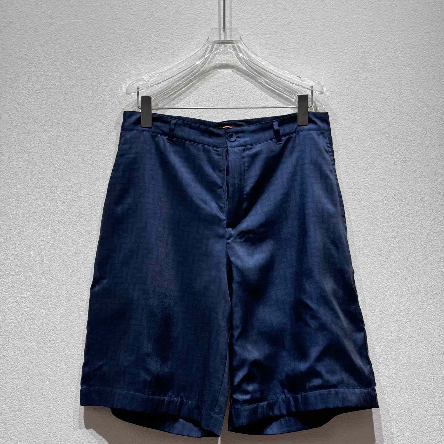 Fendi Allover Logo Printed Shorts - DopestKickz