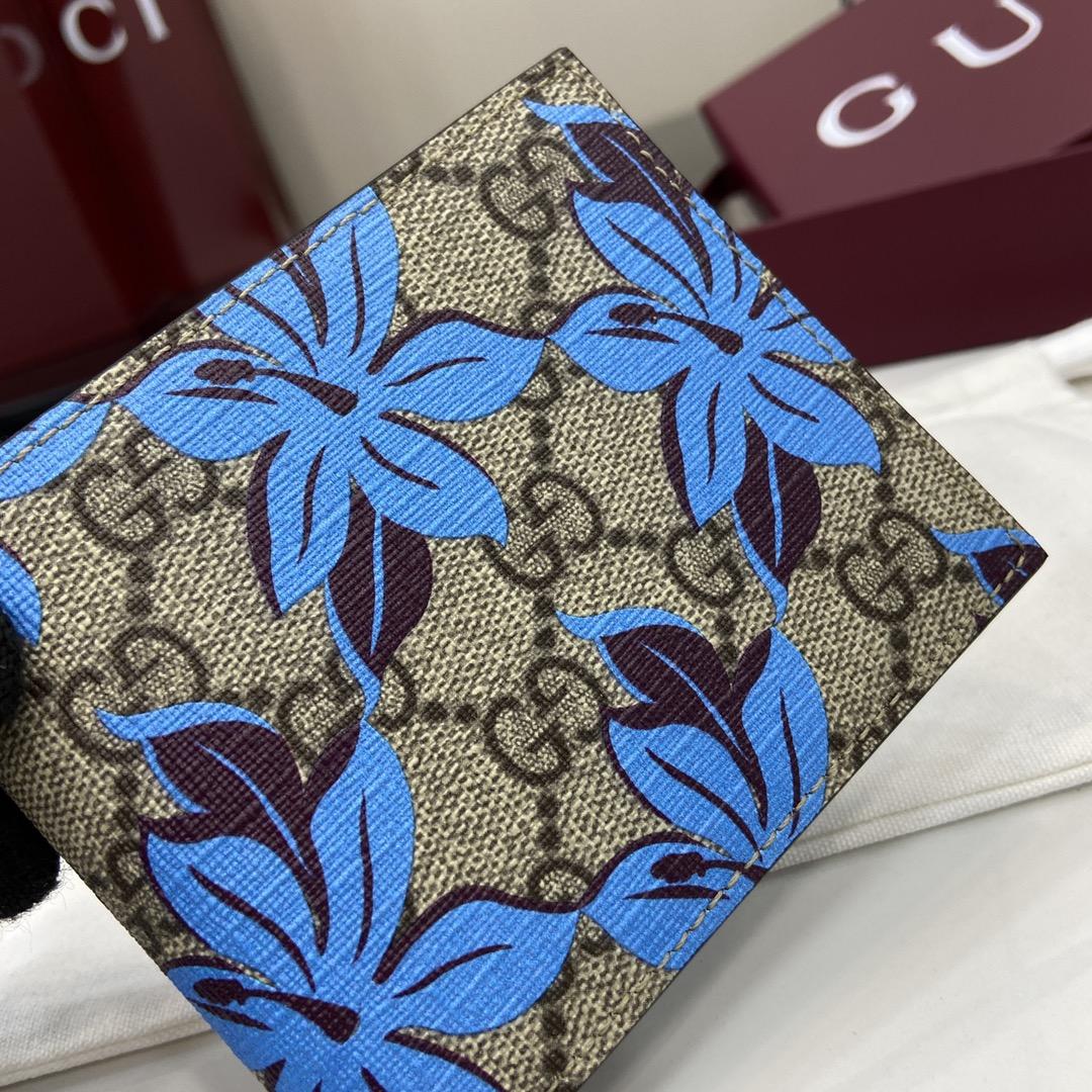 Gucci Bi-fold GG Printed Wallet - DopestKickz