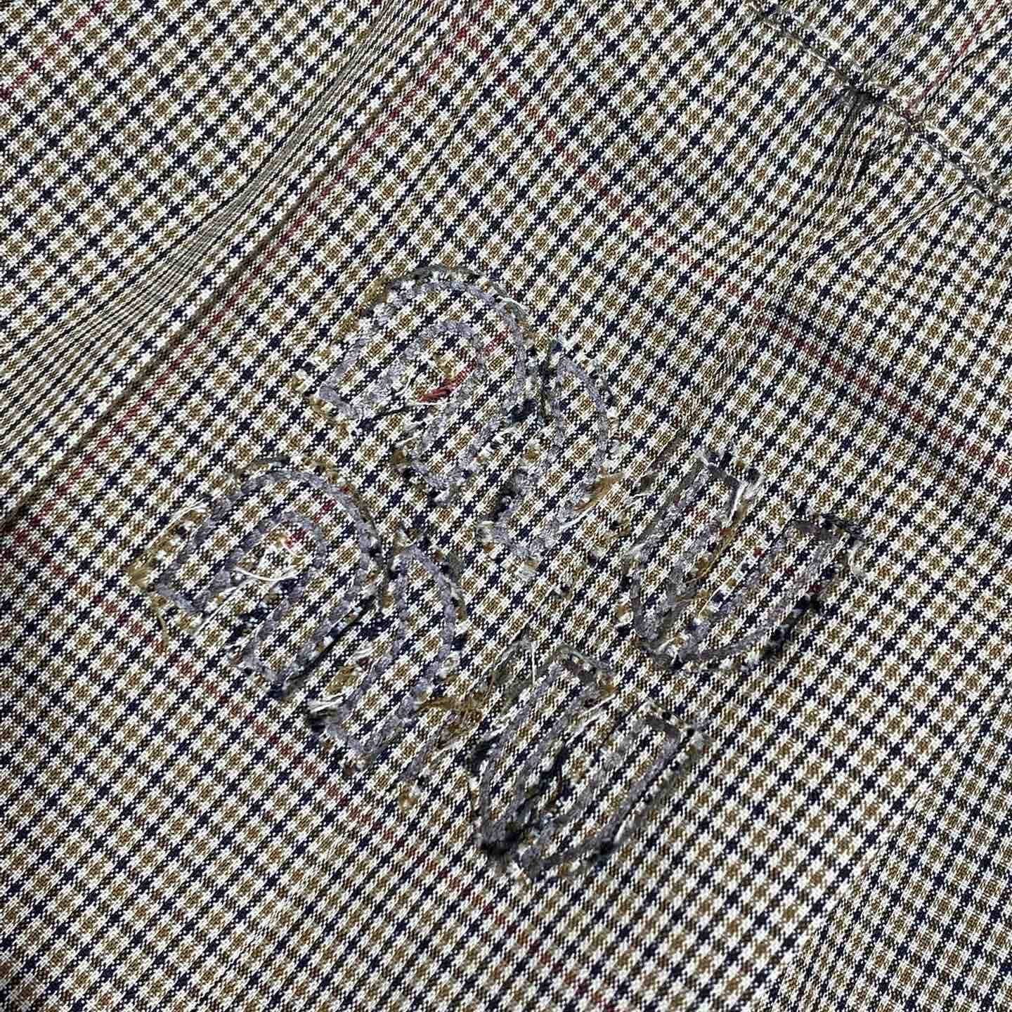 Miu Miu Technical Check Skirt - DopestKickz