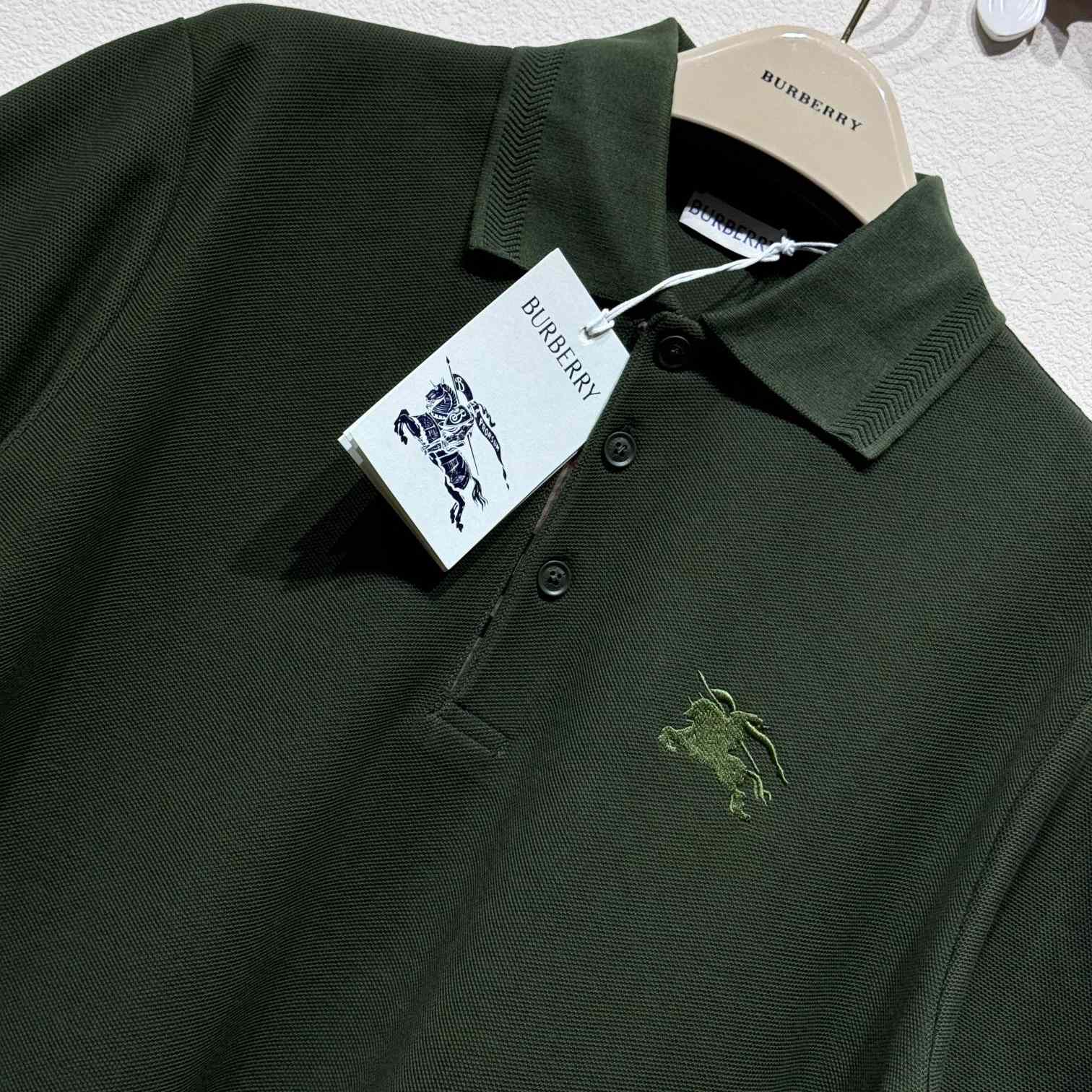 Burberry Cotton Polo Shirt - DopestKickz