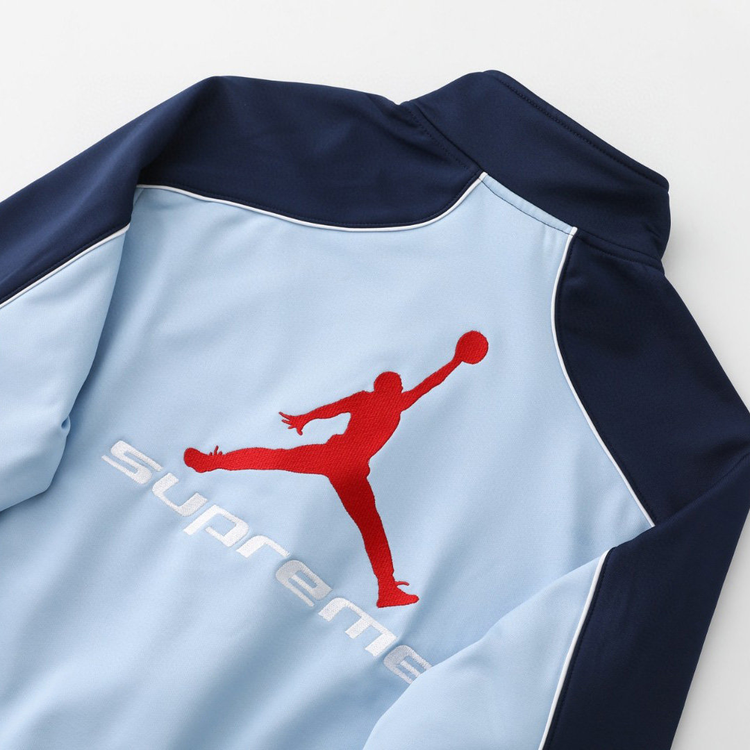 Supreme x Jordan Tricot Track Jacket - DopestKickz