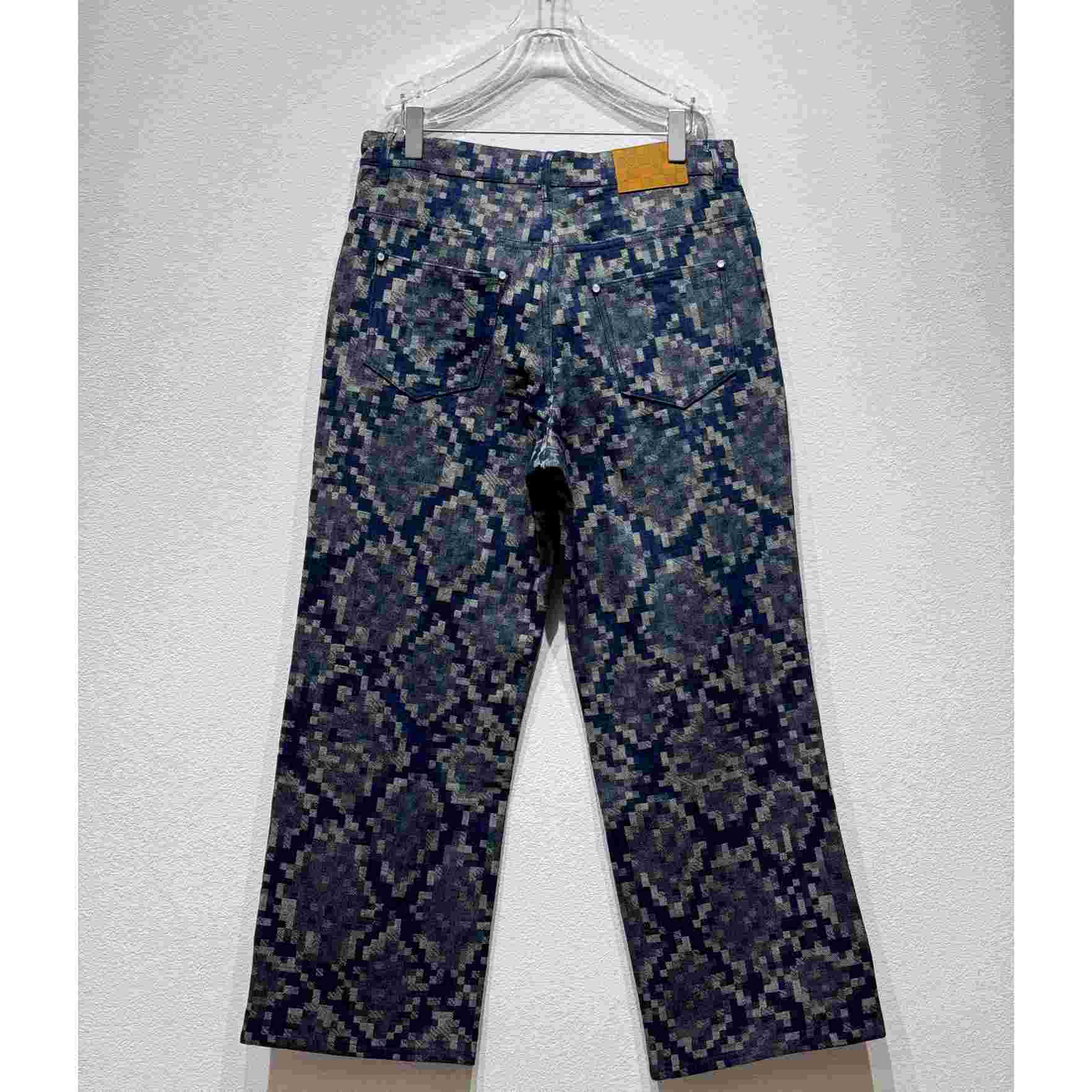 Louis Vuitton Graphic Denim Skate Pants   - DopestKickz