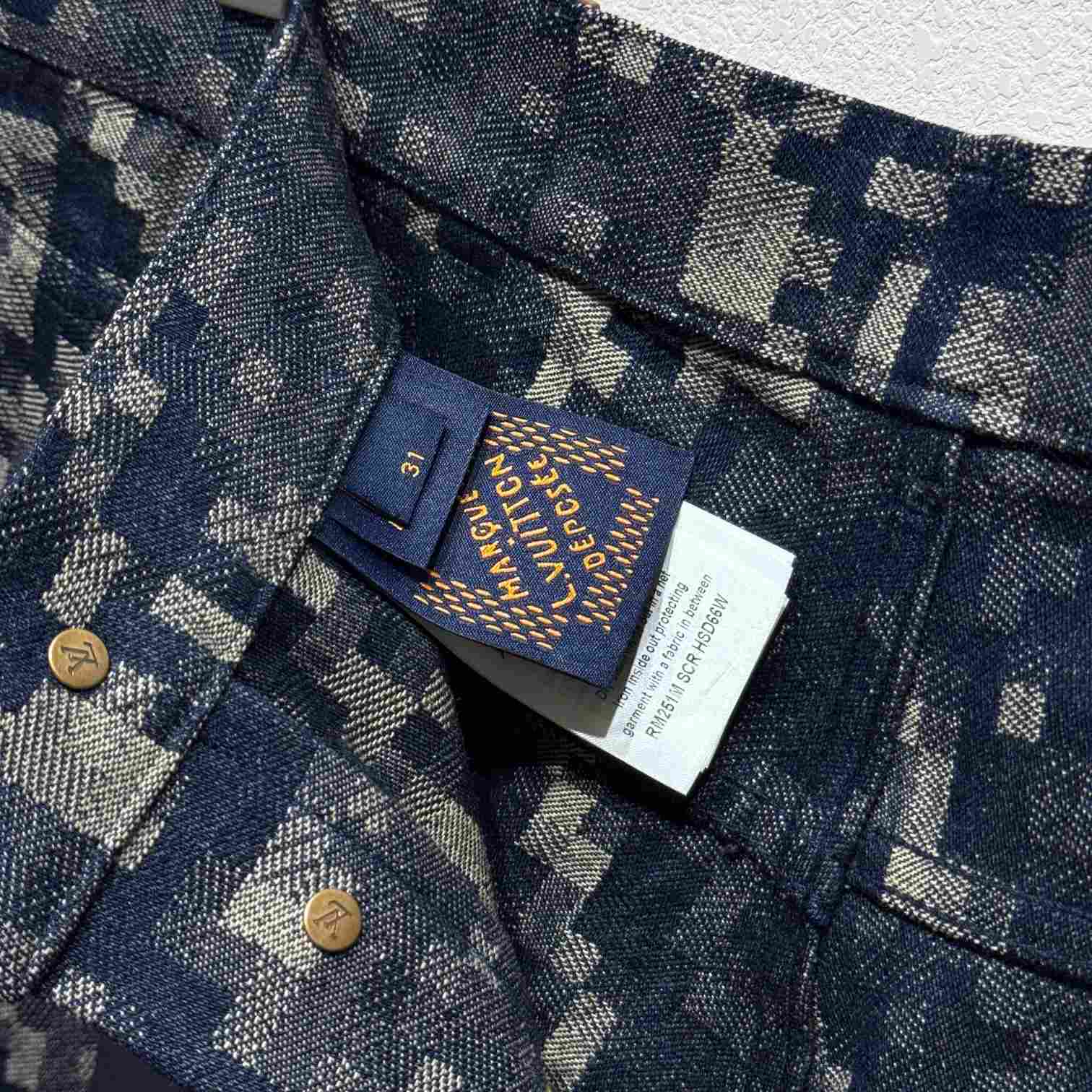 Louis Vuitton Graphic Denim Skate Pants   - DopestKickz