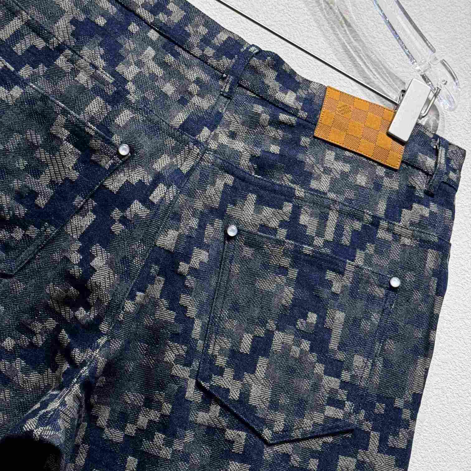 Louis Vuitton Graphic Denim Skate Pants   - DopestKickz