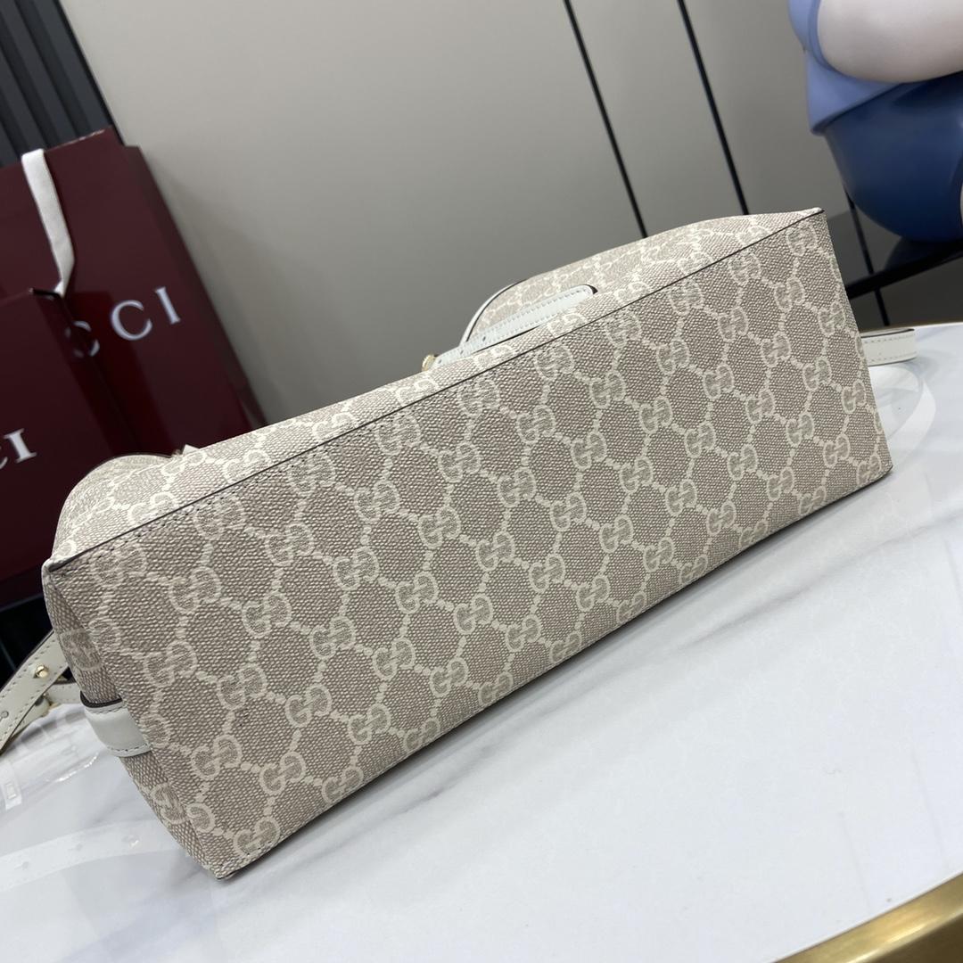 Gucci GG Emblem Small Tote Bag - DopestKickz