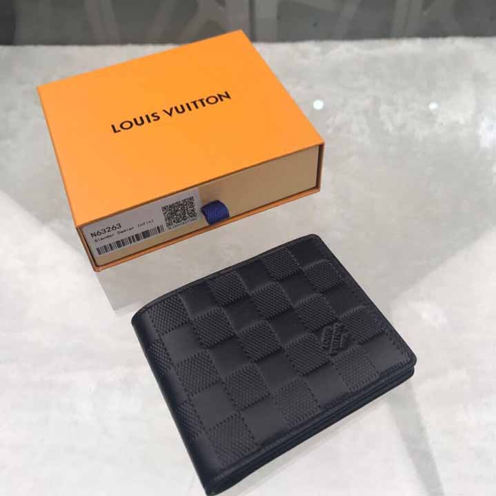 Louis Vuitton Damier Wallet 11.5X9cm   N63263 - DopestKickz