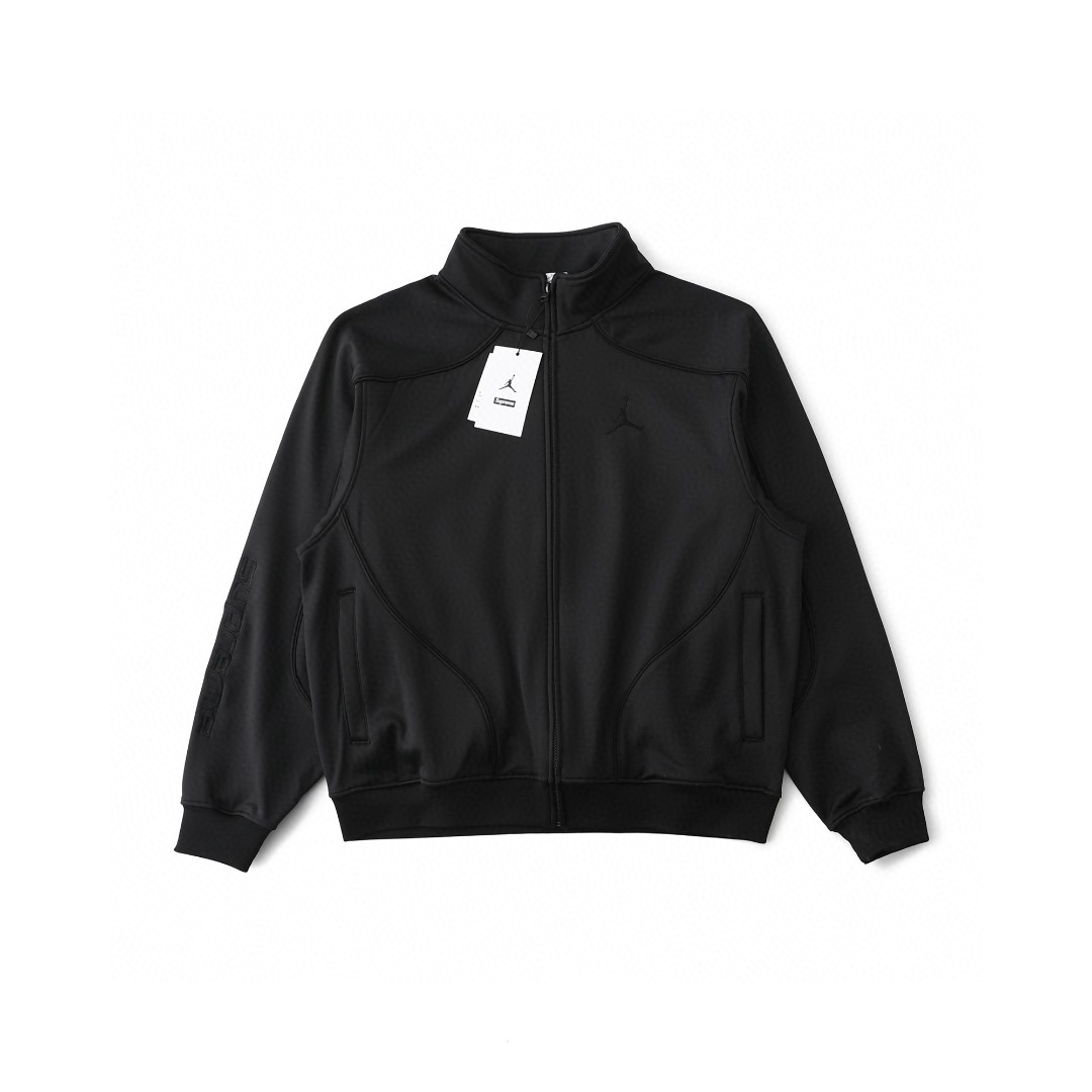 Supreme x Jordan Tricot Track Jacket - DopestKickz