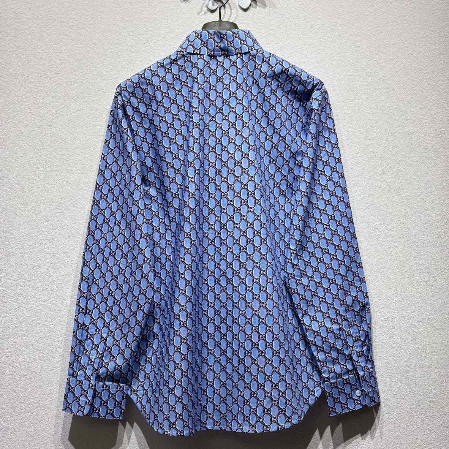 Gucci Printed Cotton Shirt - DopestKickz