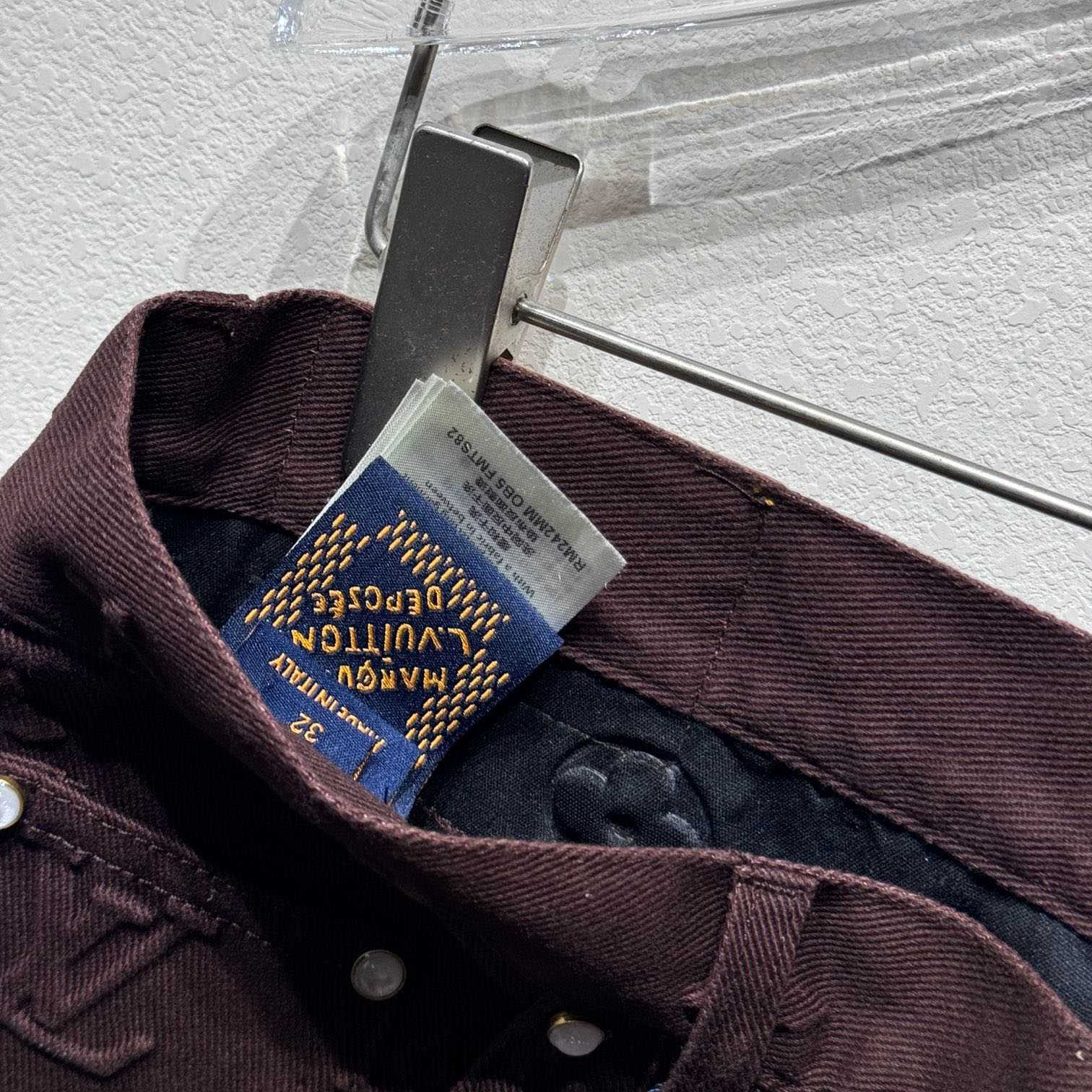 Louis Vuitton Monogram Embossed Skate Pants    - DopestKickz