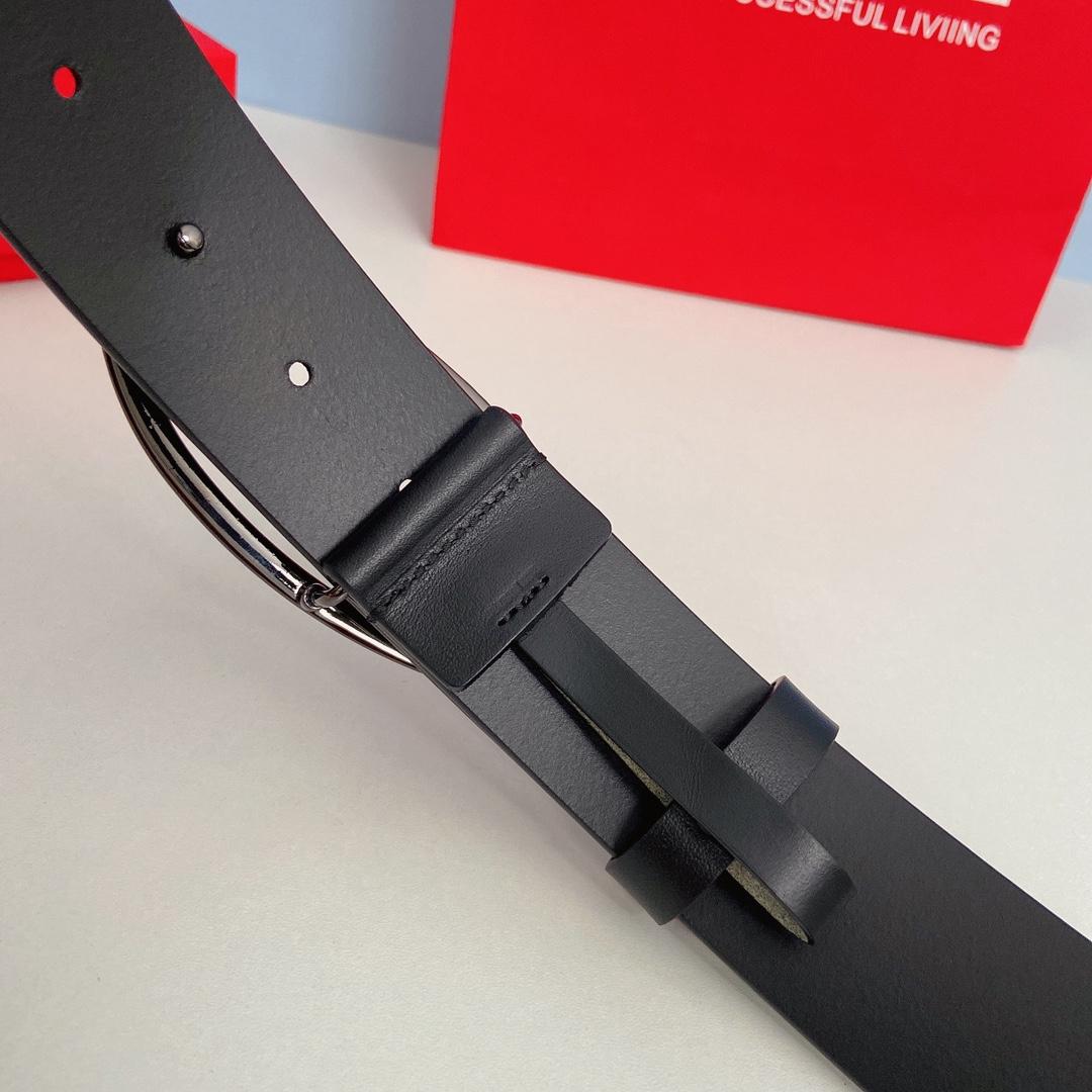 Diesel Black B-1dr Belt   4cm - DopestKickz