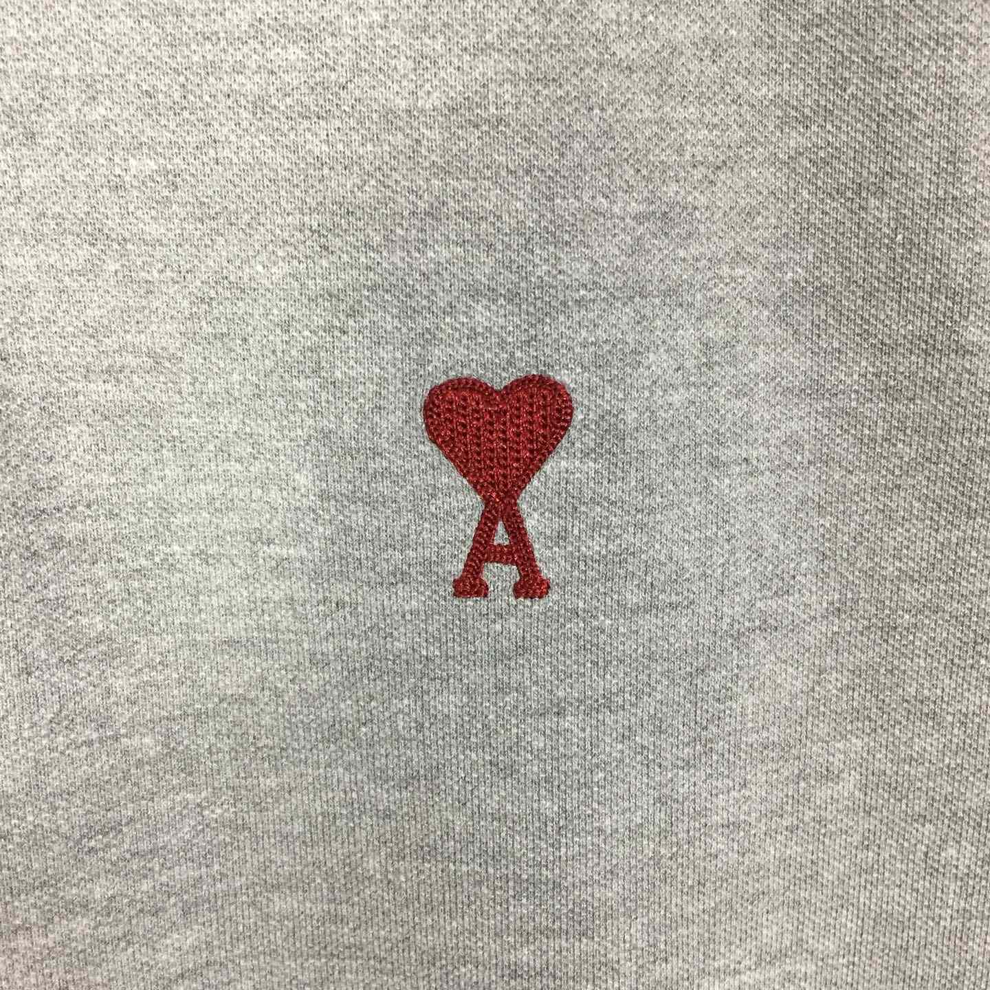 Ami Paris Ami De Coeur Embroidered Polo Shirt - DopestKickz