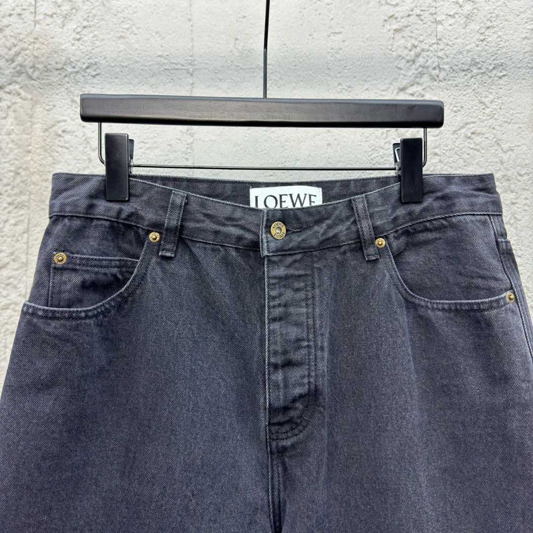 Loewe Anagram Baggy Jeans In Denim - DopestKickz