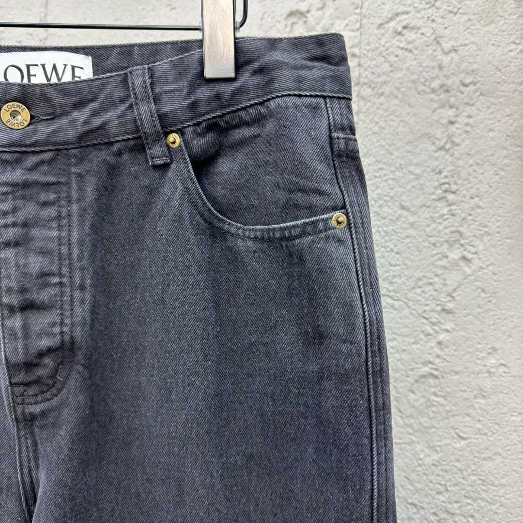 Loewe Anagram Baggy Jeans In Denim - DopestKickz