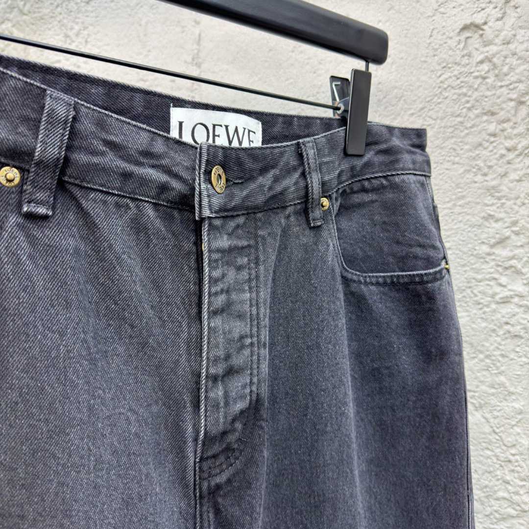 Loewe Anagram Baggy Jeans In Denim - DopestKickz