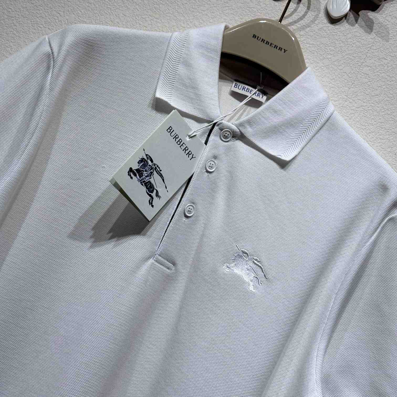 Burberry Cotton Polo Shirt - DopestKickz