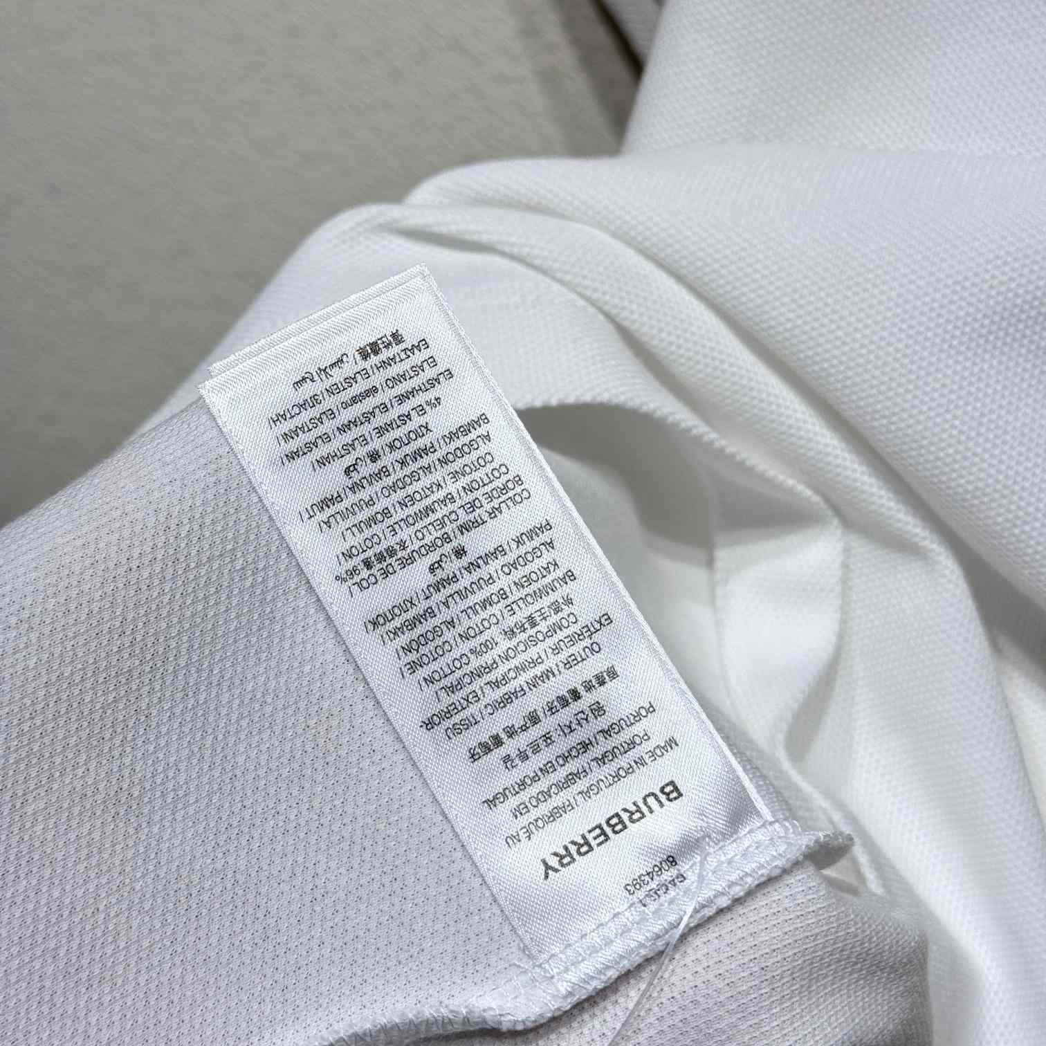 Burberry Cotton Polo Shirt - DopestKickz