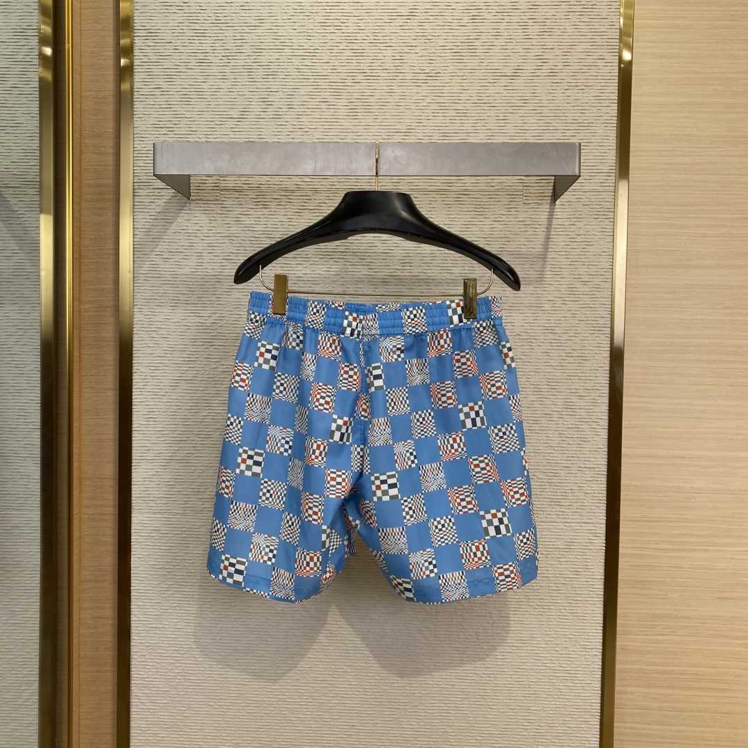 Louis Vuitton × Virgil Abloh Damier Swim Shorts - DopestKickz