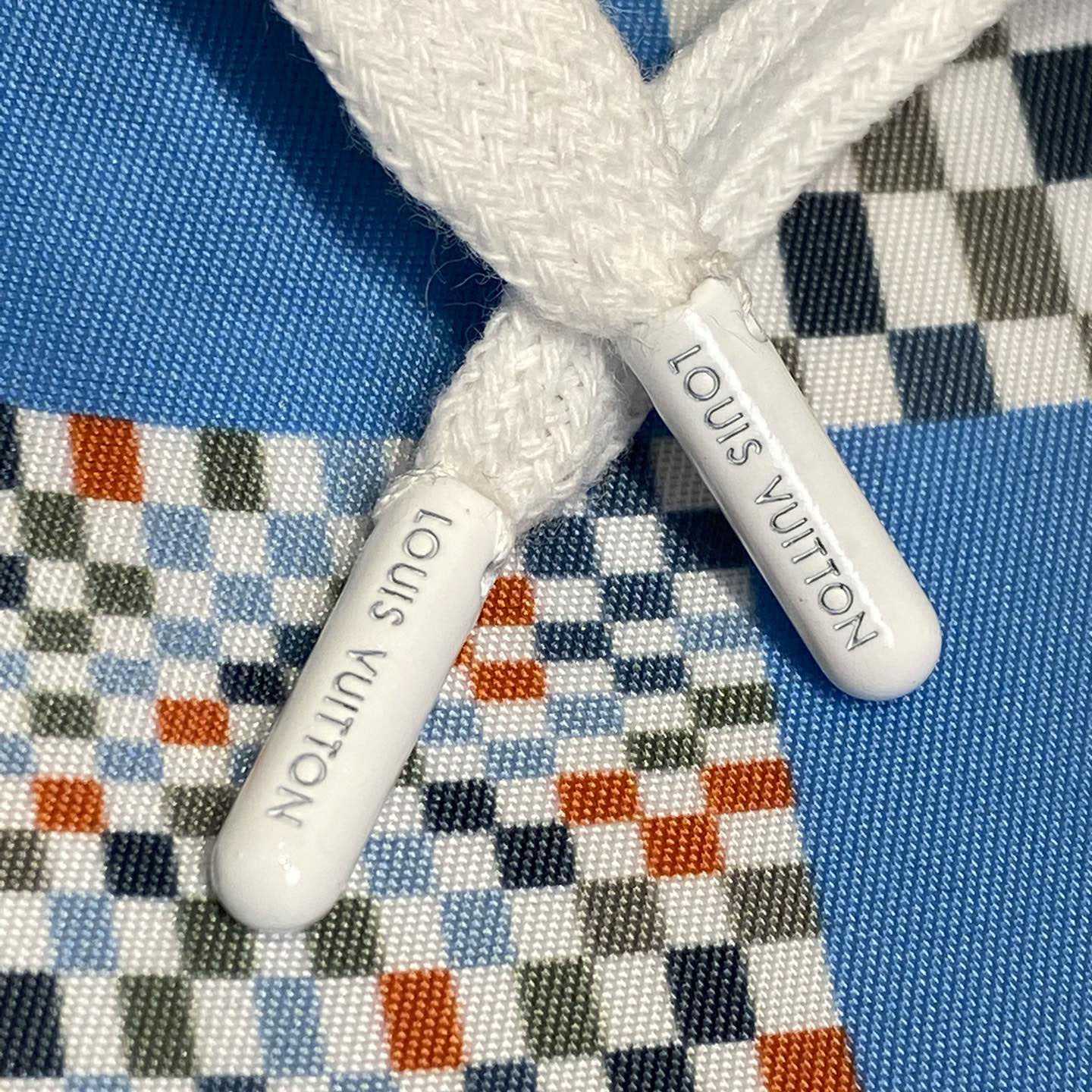 Louis Vuitton × Virgil Abloh Damier Swim Shorts - DopestKickz