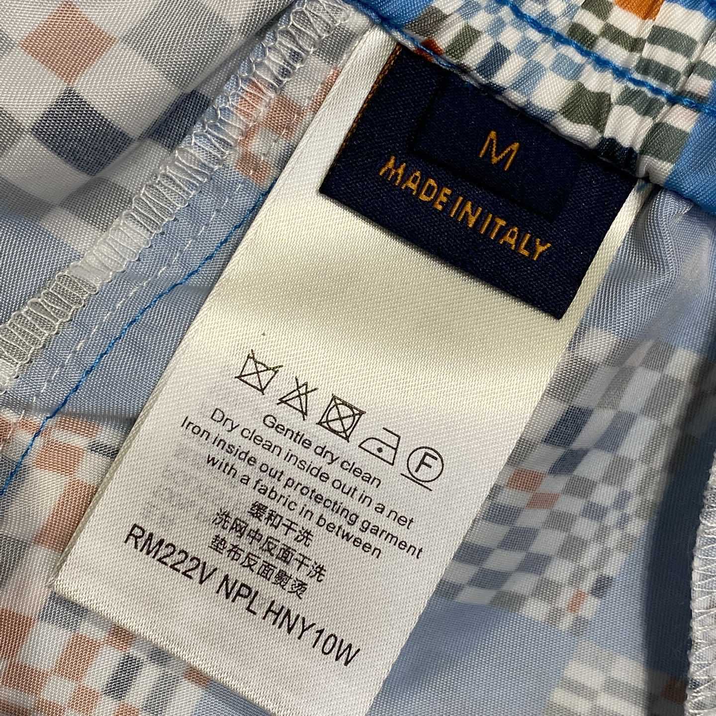 Louis Vuitton × Virgil Abloh Damier Swim Shorts - DopestKickz