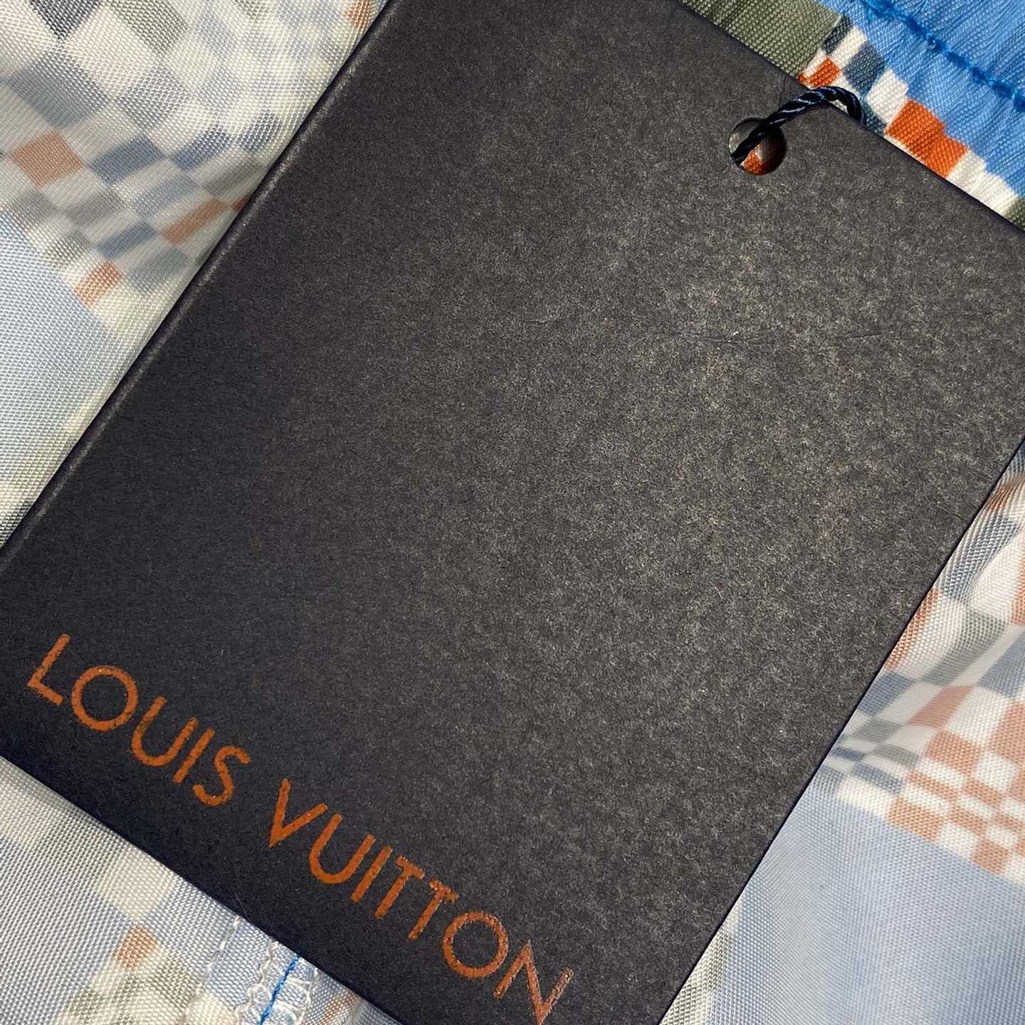 Louis Vuitton × Virgil Abloh Damier Swim Shorts - DopestKickz