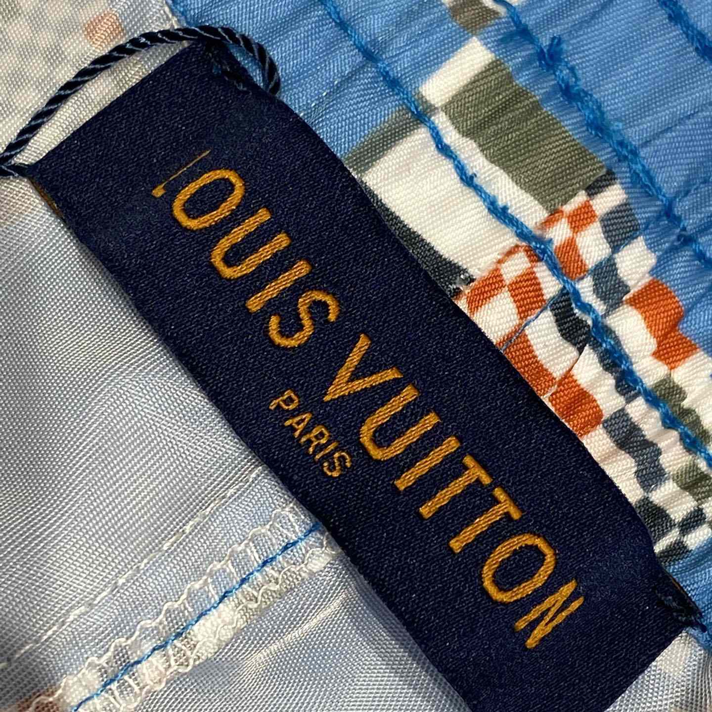 Louis Vuitton × Virgil Abloh Damier Swim Shorts - DopestKickz