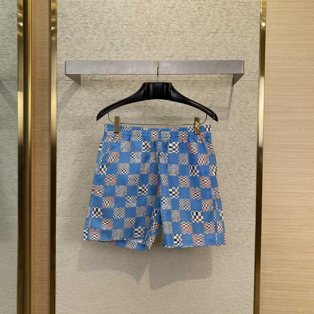Louis Vuitton × Virgil Abloh Damier Swim Shorts - DopestKickz