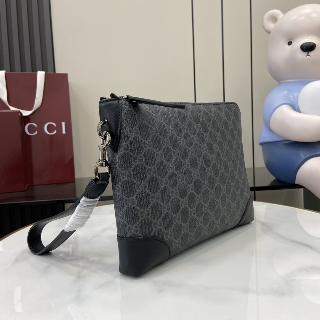 Gucci GG Emblem Small Business Case - DopestKickz