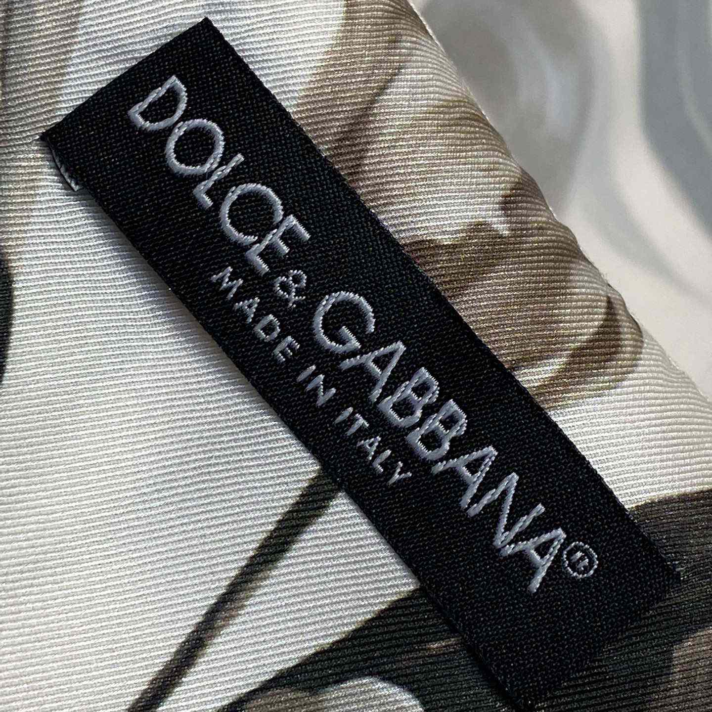 Dolce & Gabbana Tulip-print Silk Shirt And Shorts - DopestKickz