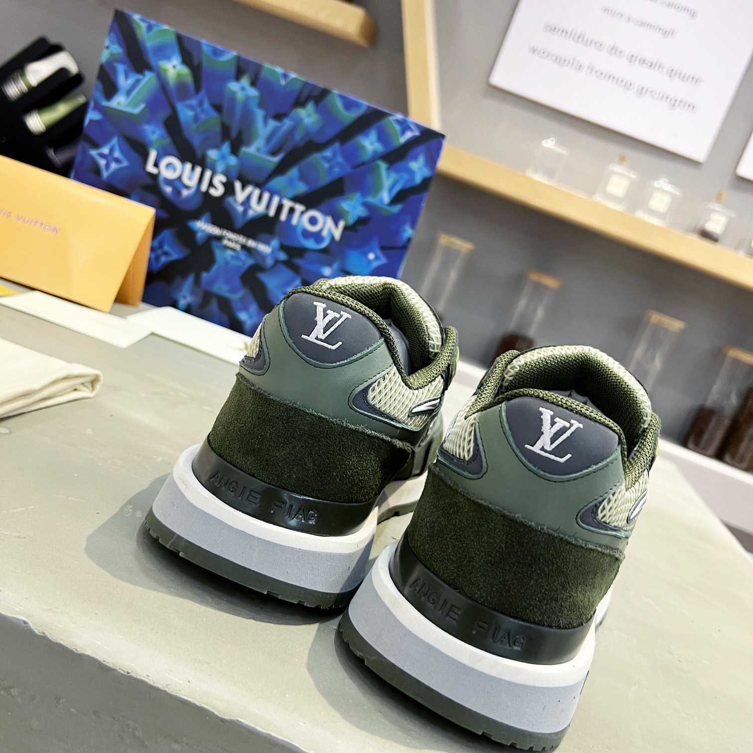Louis Vuitton Run Away Sneaker   (upon uk size) - DopestKickz